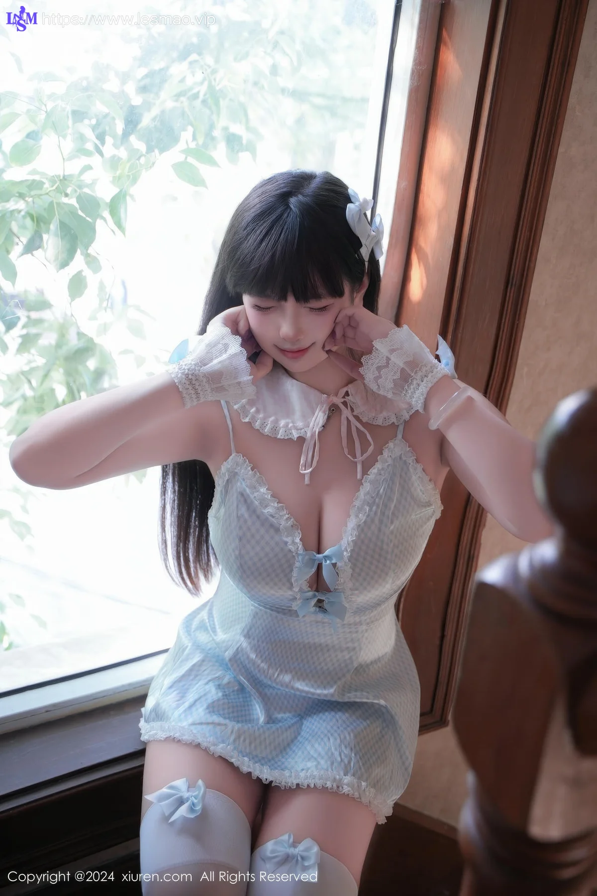 XiuRen 秀人 No.9258 正妹Abby 首套写真性感女仆装扮 - 58