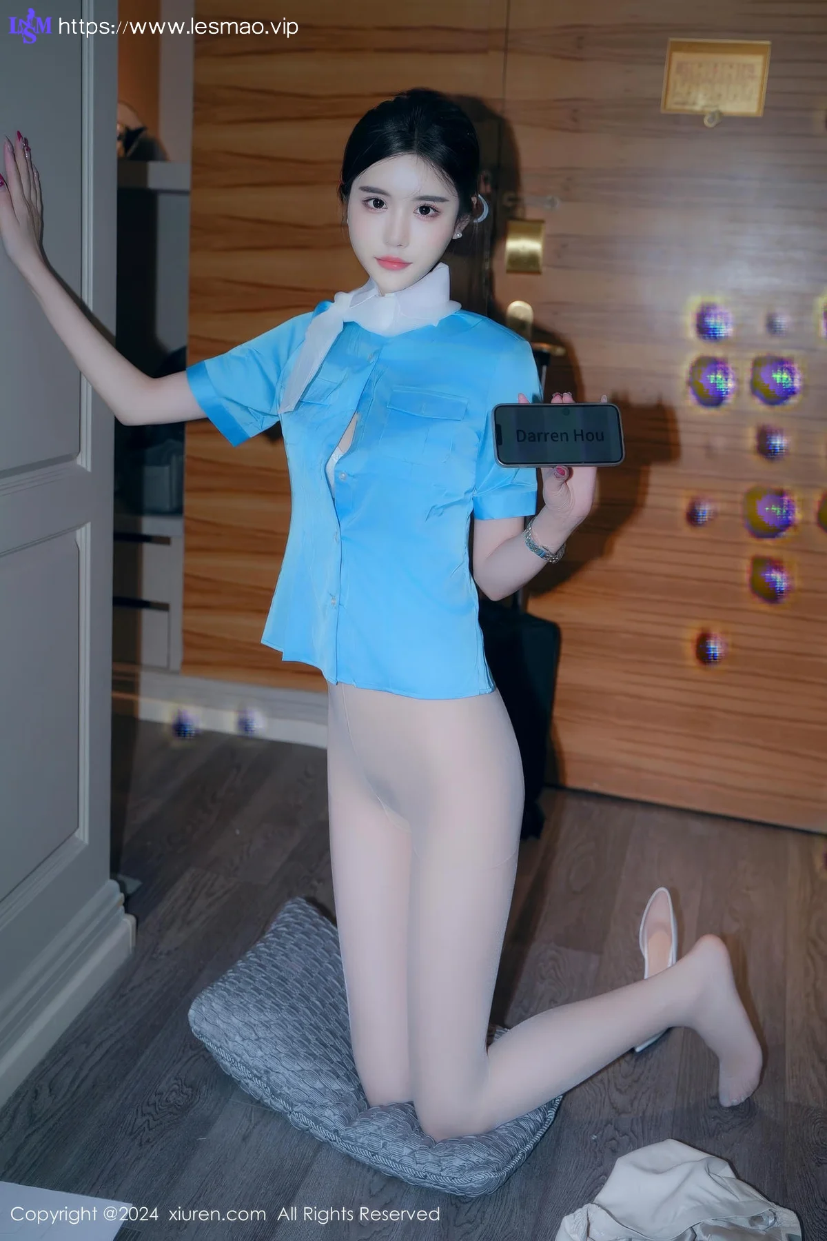 XiuRen 秀人 No.9269 erikaki空姐制服旅拍33 - 45