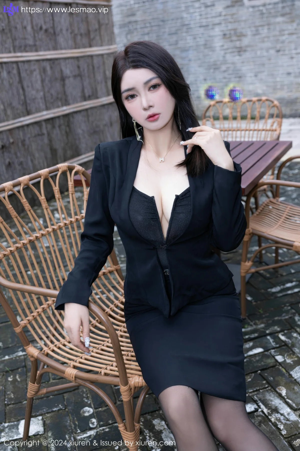 XiuRen 秀人 No.9271 凯竹性感黑丝嫩模 - 15