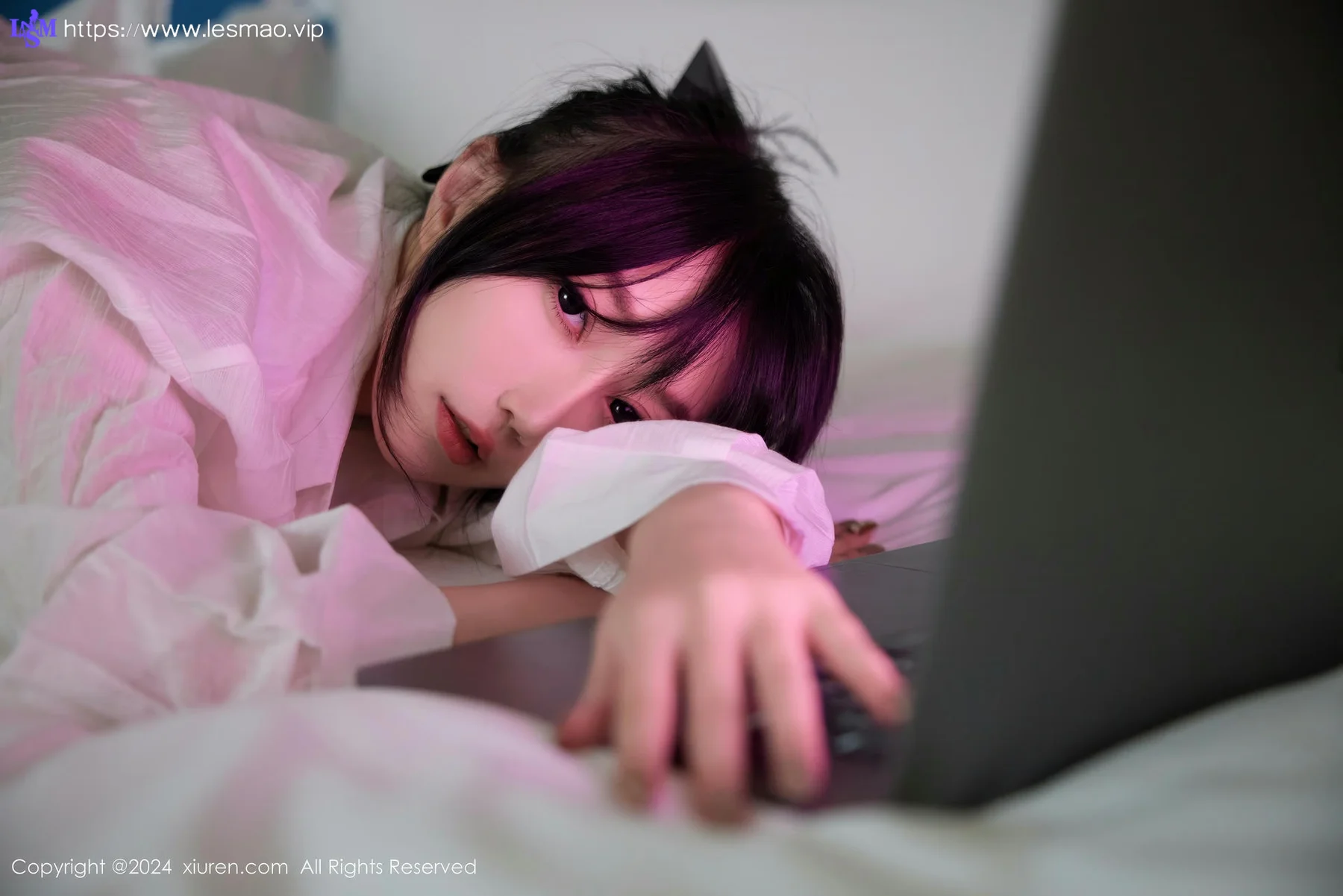 XiuRen 秀人 No.9274 玥儿玥er 玉体白衬衫白丝写真 - 17