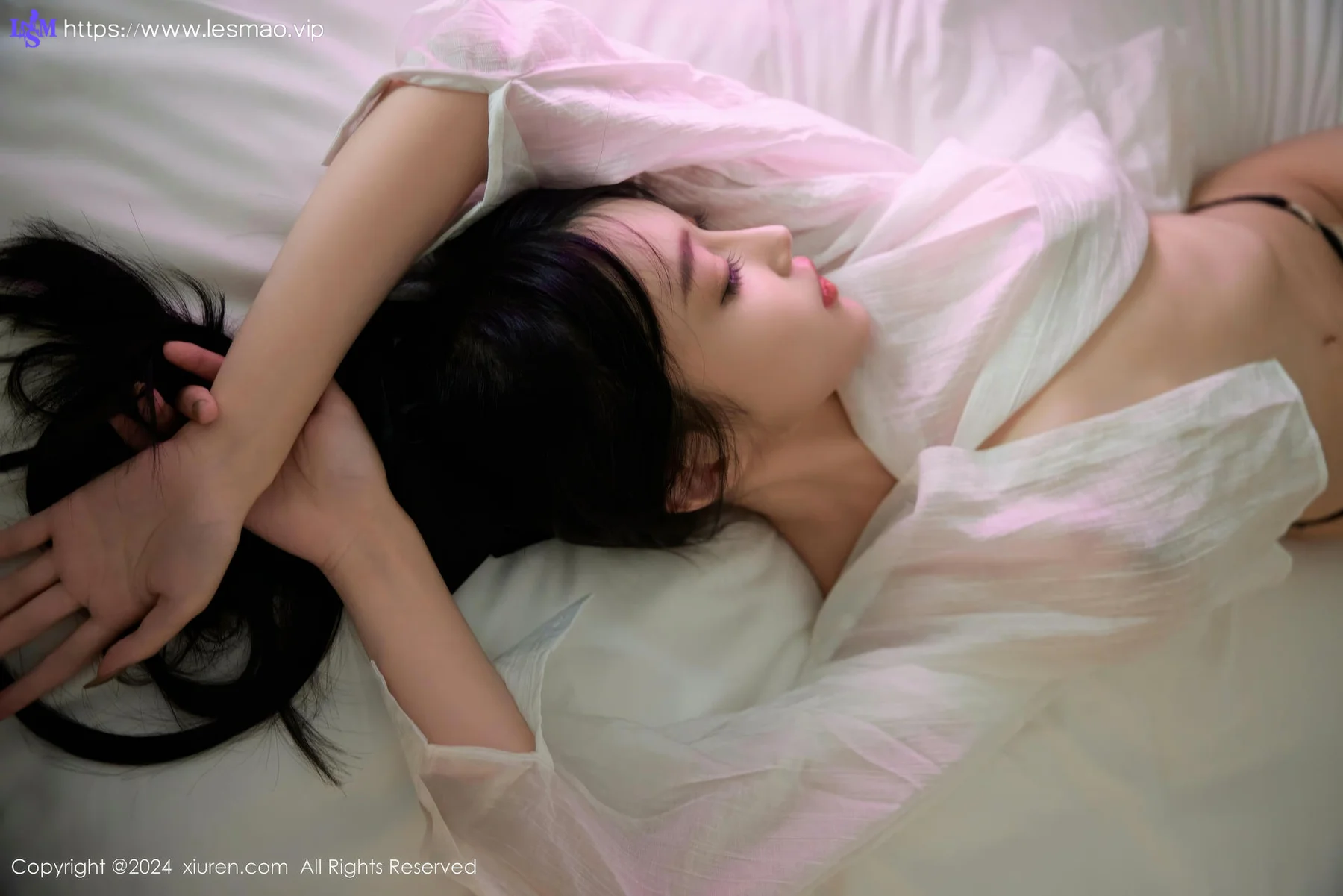 XiuRen 秀人 No.9274 玥儿玥er 玉体白衬衫白丝写真 - 32