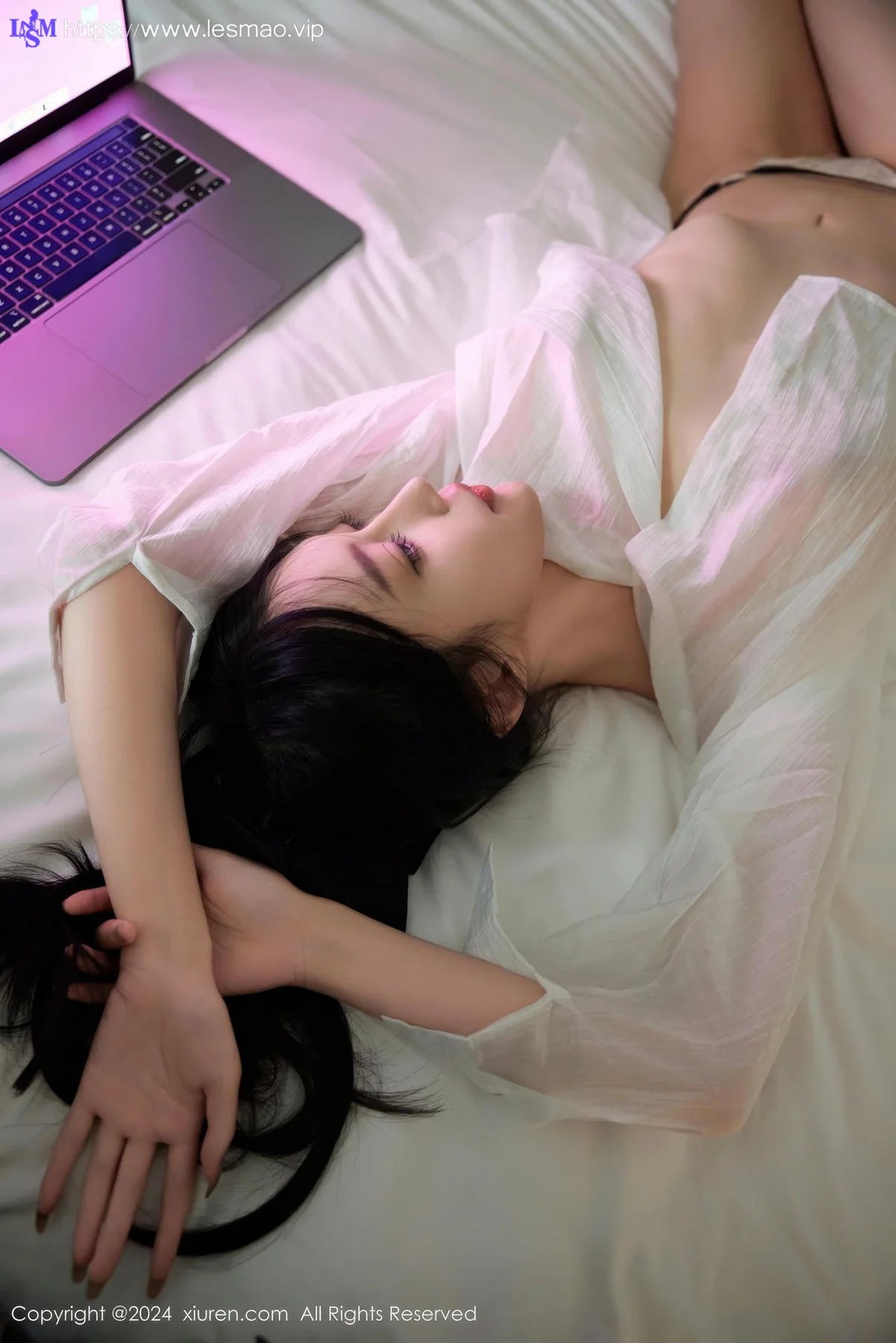 XiuRen 秀人 No.9274 玥儿玥er 玉体白衬衫白丝写真 - 33
