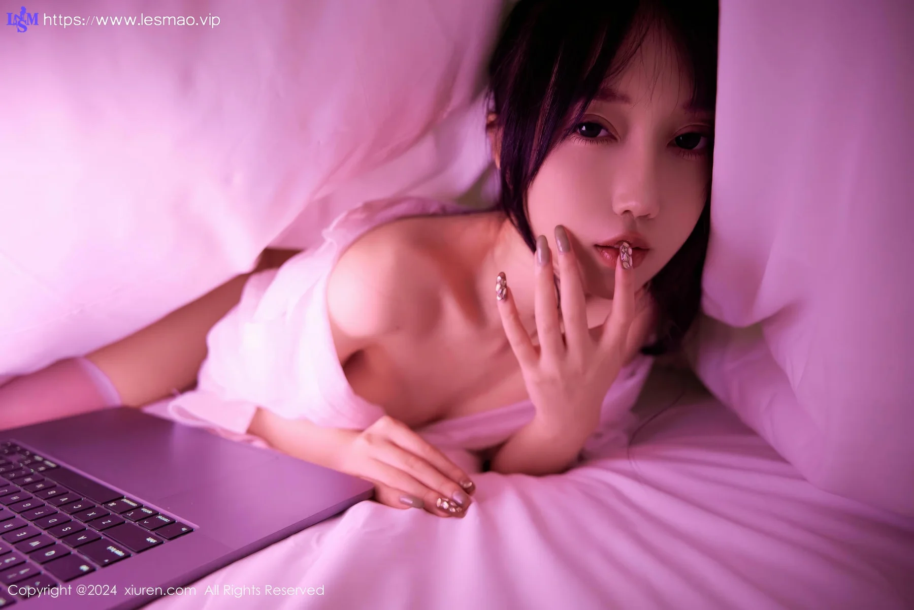 XiuRen 秀人 No.9274 玥儿玥er 玉体白衬衫白丝写真 - 41