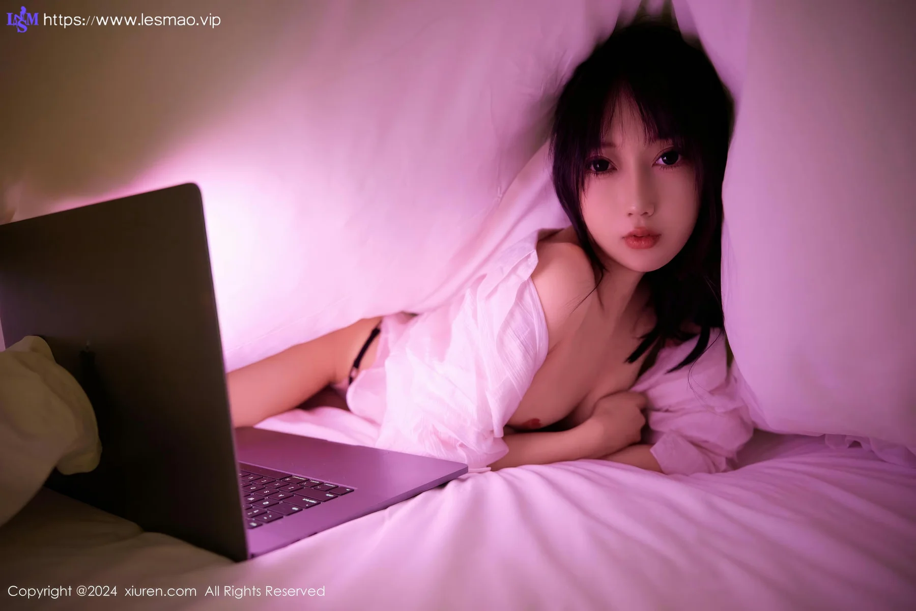 XiuRen 秀人 No.9274 玥儿玥er 玉体白衬衫白丝写真 - 44