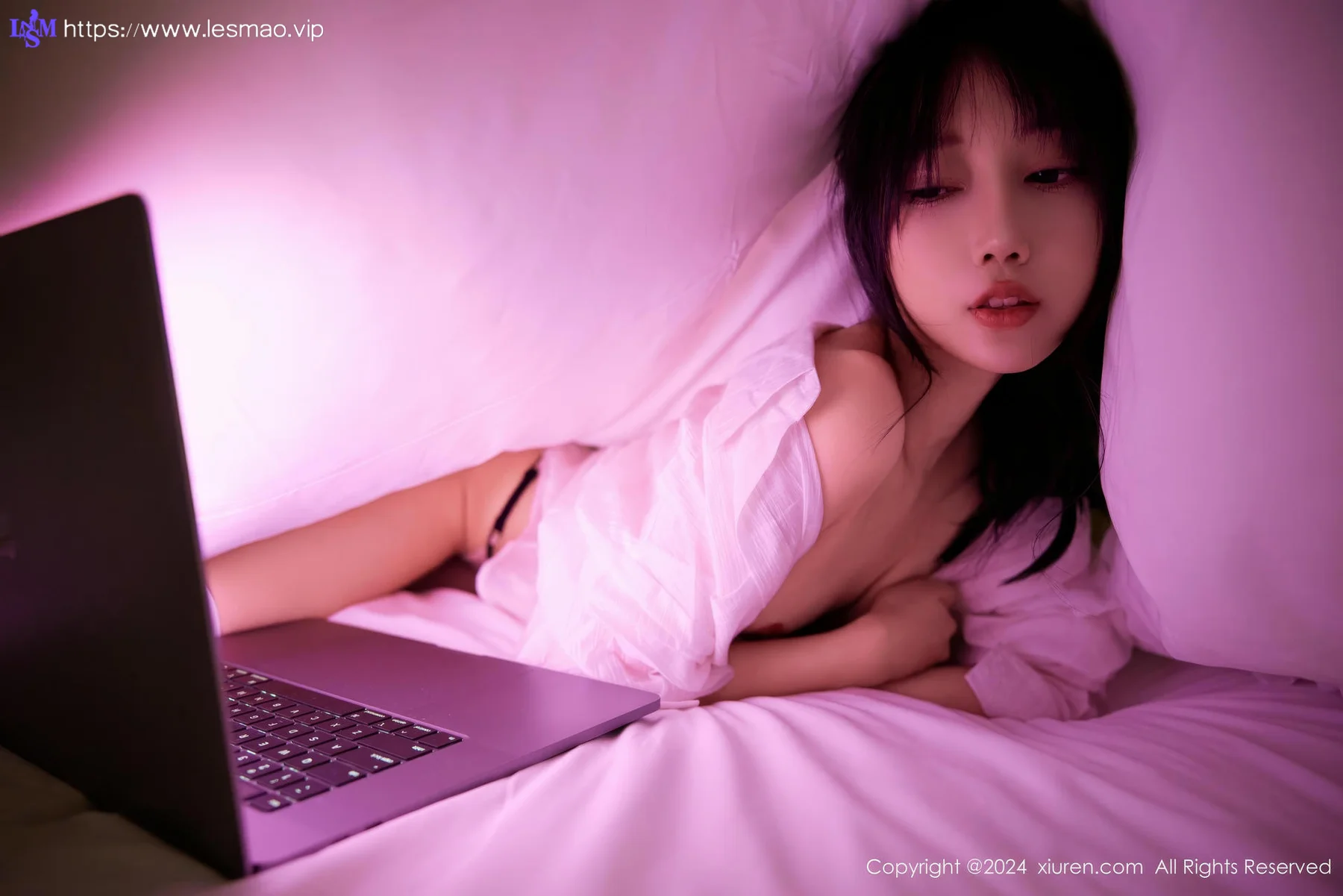 XiuRen 秀人 No.9274 玥儿玥er 玉体白衬衫白丝写真 - 45