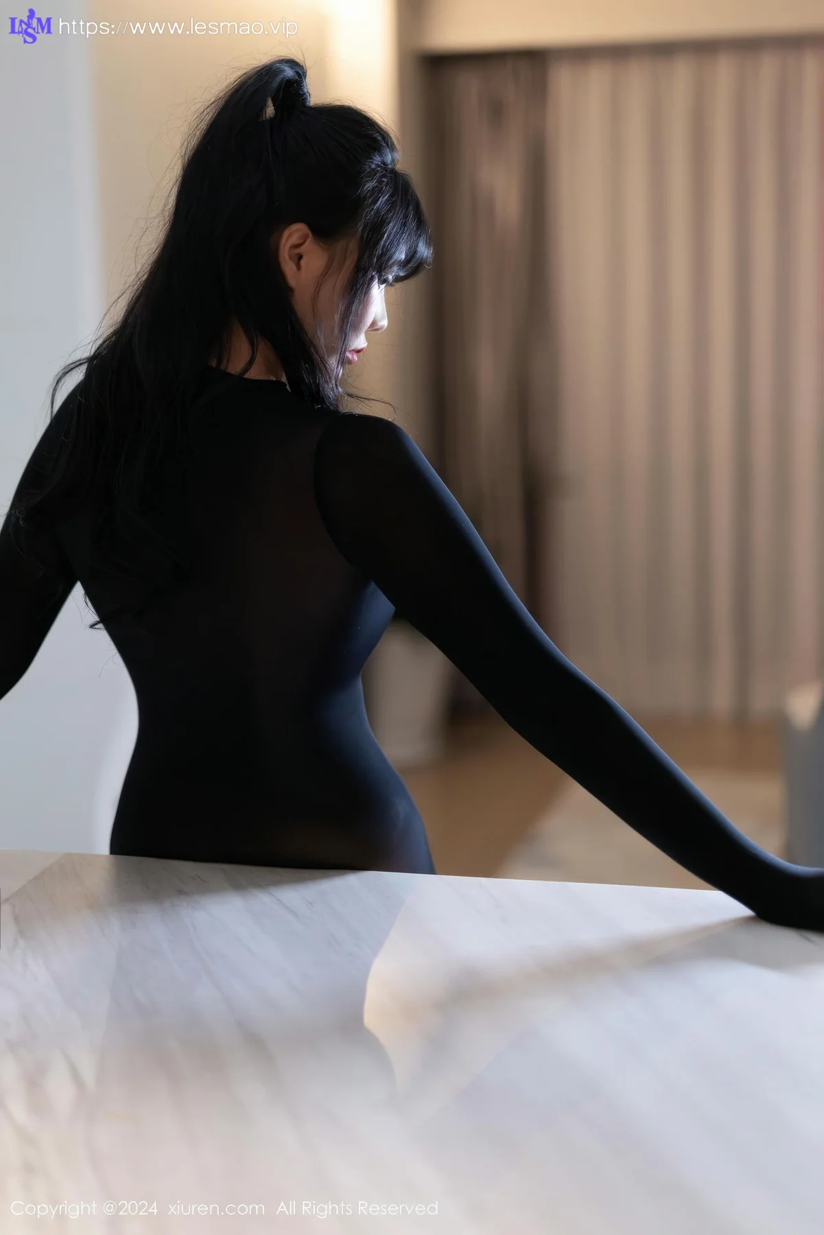 XiuRen 秀人 No.9275 娜比连体黑丝性感写真11 - 55