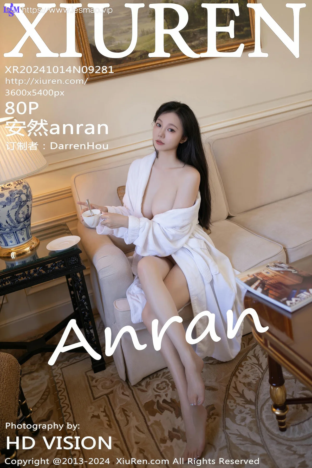 XiuRen 秀人 No.9281 安然 浴袍爆乳女神 - 81