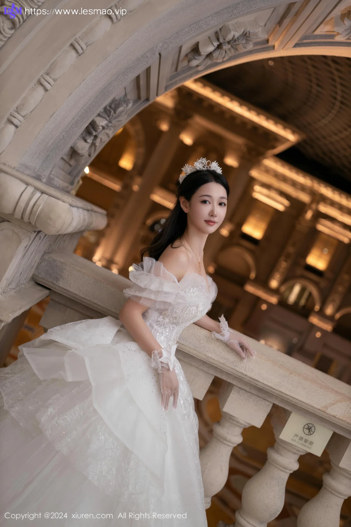 XiuRen 秀人 No.9283 唐安琪 透视婚纱女神 - 12