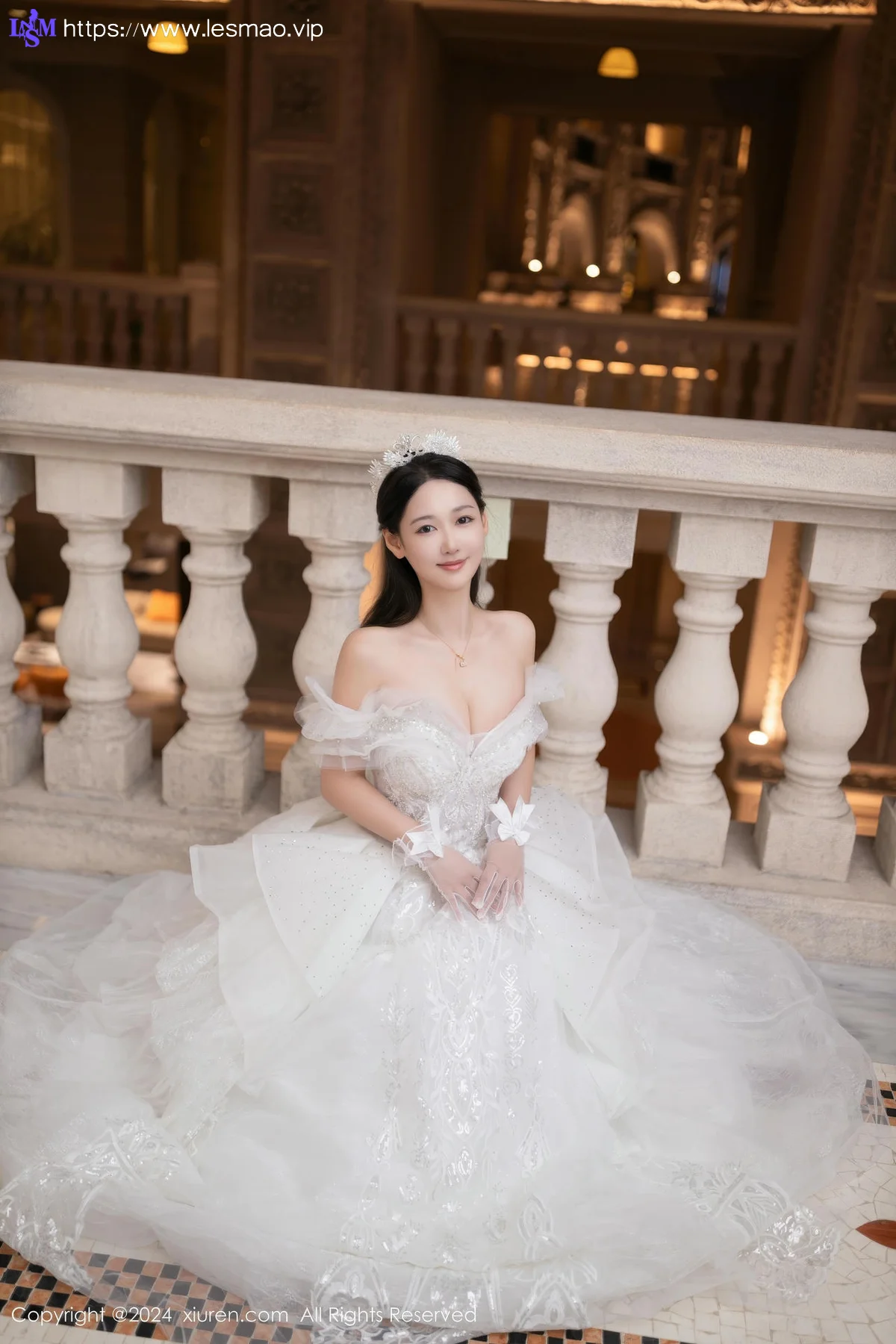 XiuRen 秀人 No.9283 唐安琪 透视婚纱女神 - 14