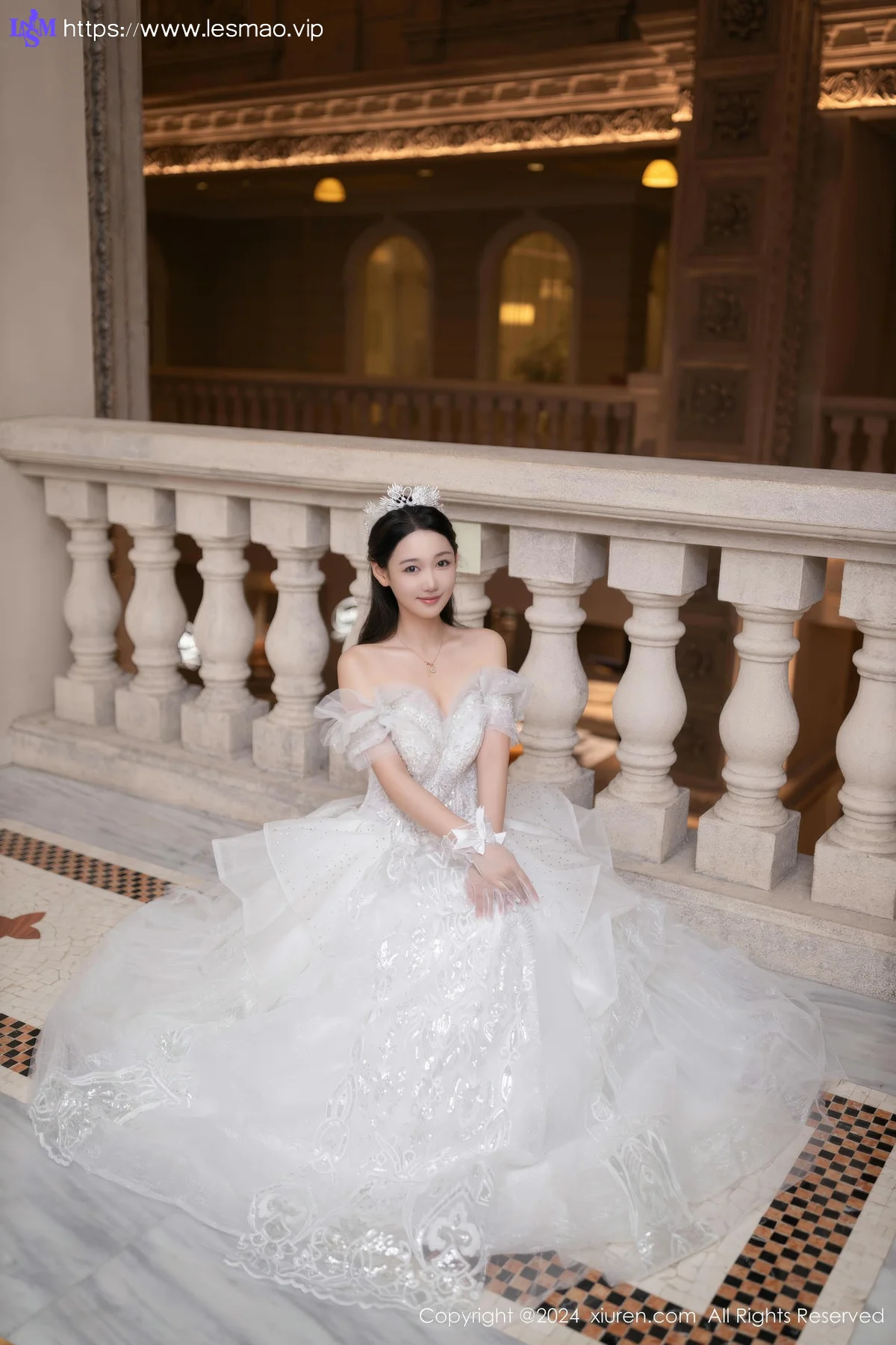 XiuRen 秀人 No.9283 唐安琪 透视婚纱女神 - 19