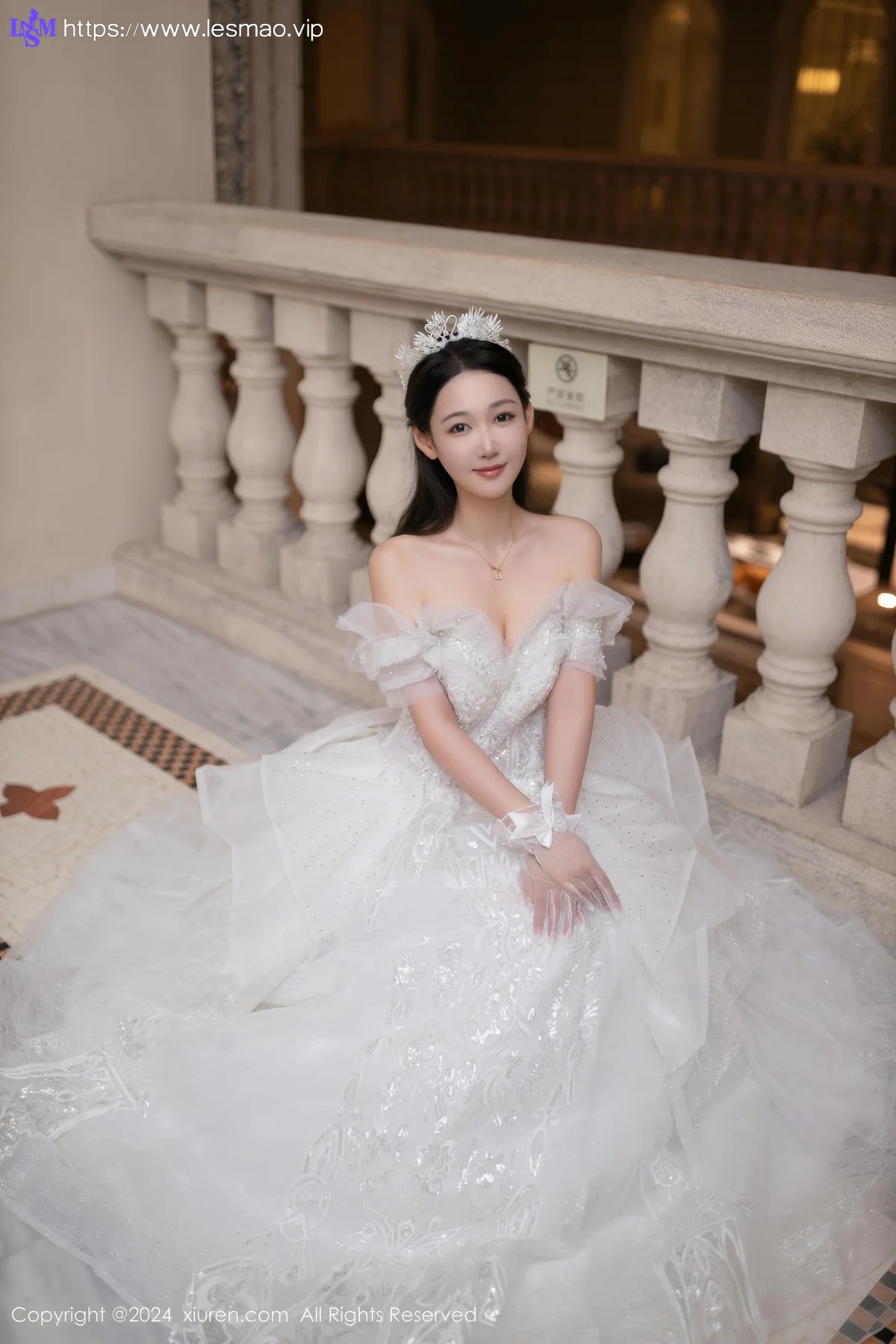 XiuRen 秀人 No.9283 唐安琪 透视婚纱女神 - 20