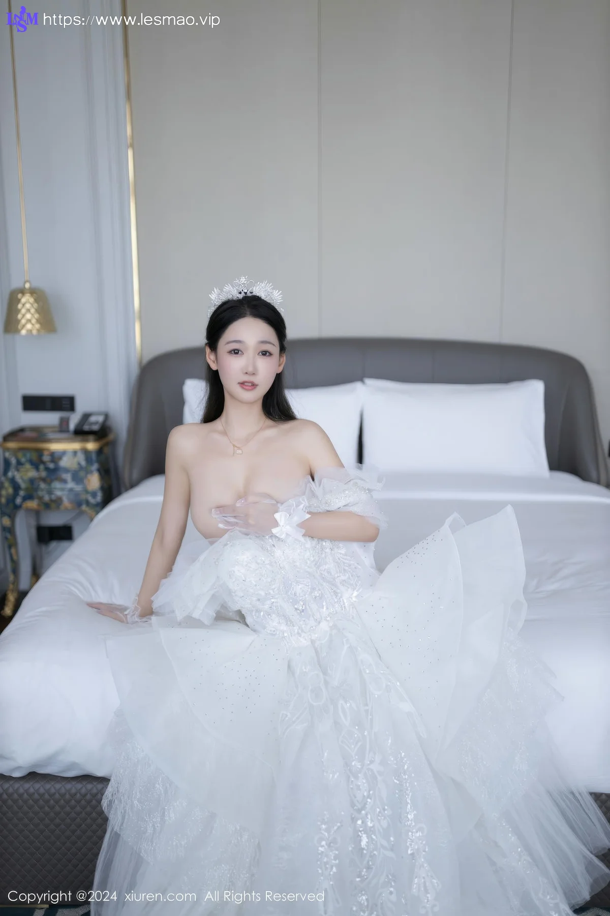 XiuRen 秀人 No.9283 唐安琪 透视婚纱女神 - 30