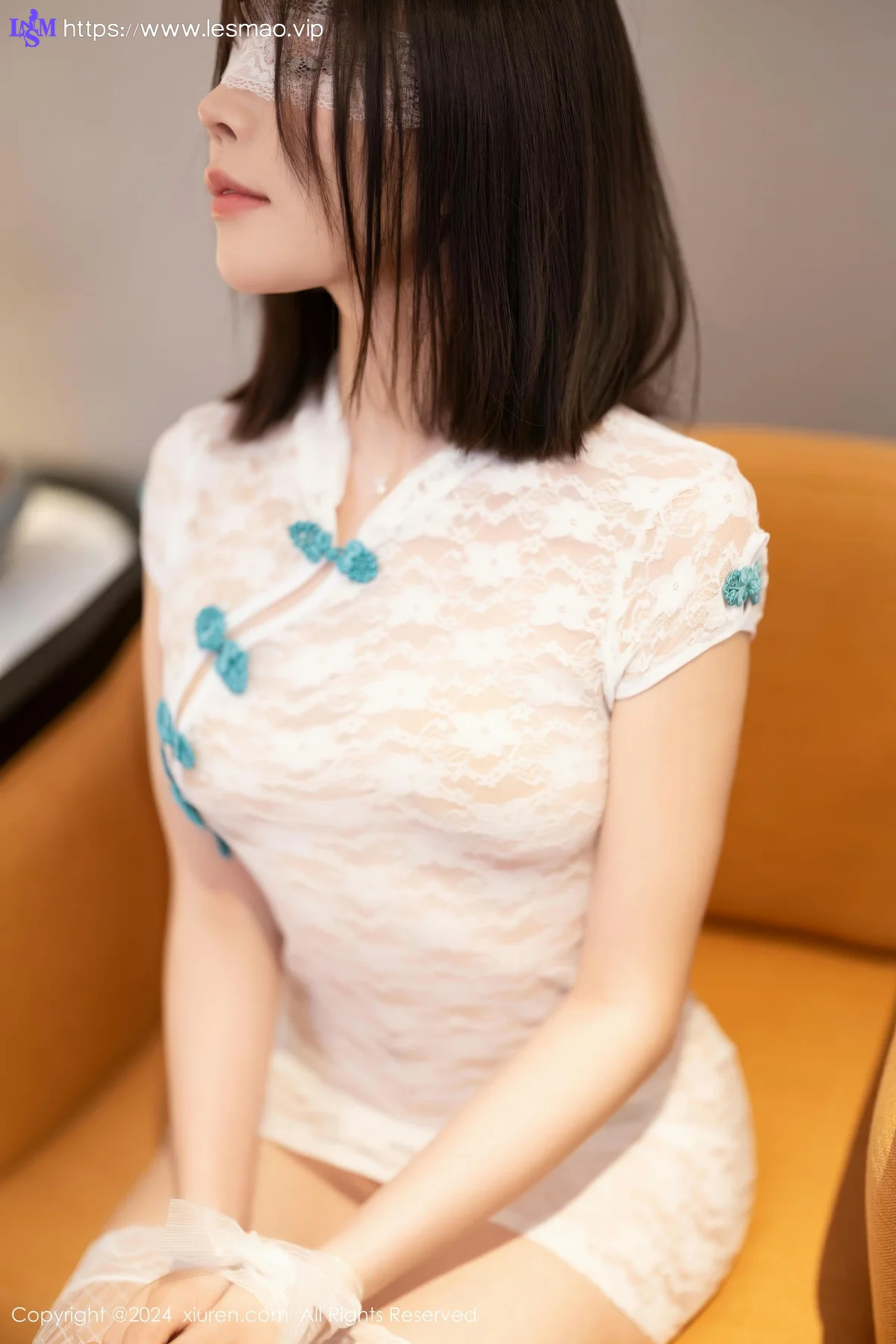 XiuRen 秀人 No.9298 徐莉芝Booty 香肩蕾丝丁字裤 - 60