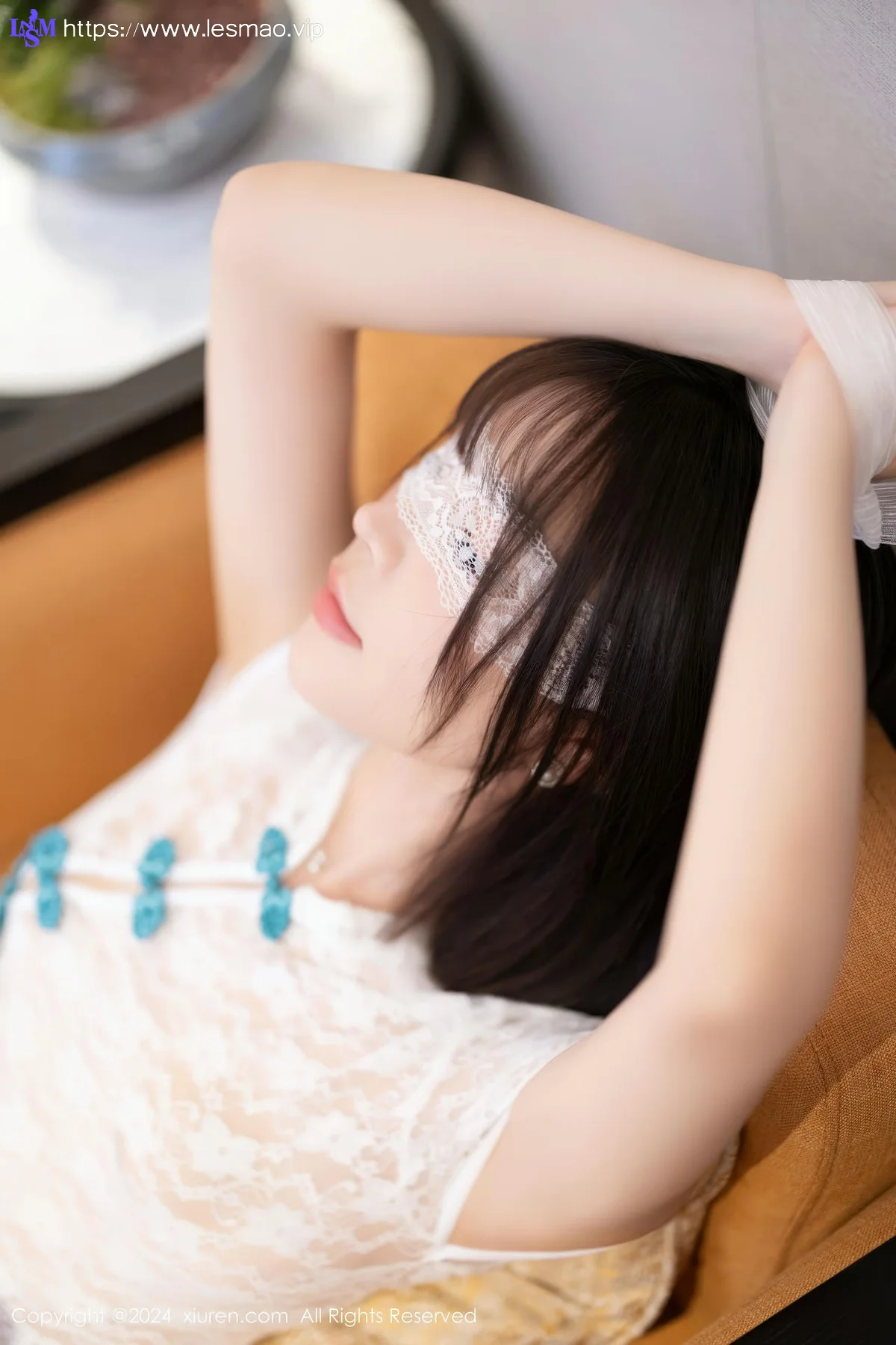 XiuRen 秀人 No.9298 徐莉芝Booty 香肩蕾丝丁字裤 - 64