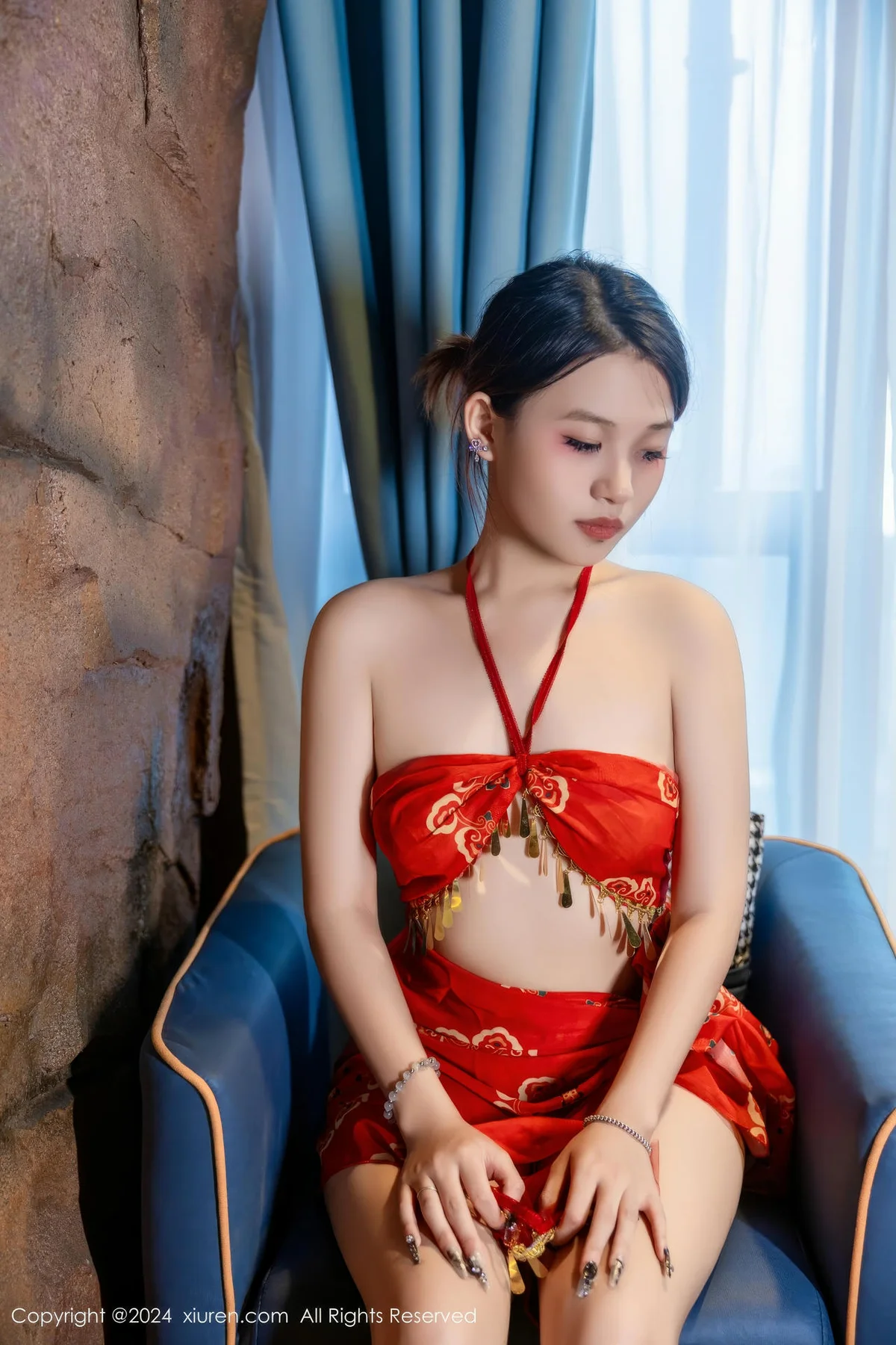 XiuRen 秀人 No.9323 吴婷婉 乳贴民族服饰 - 21