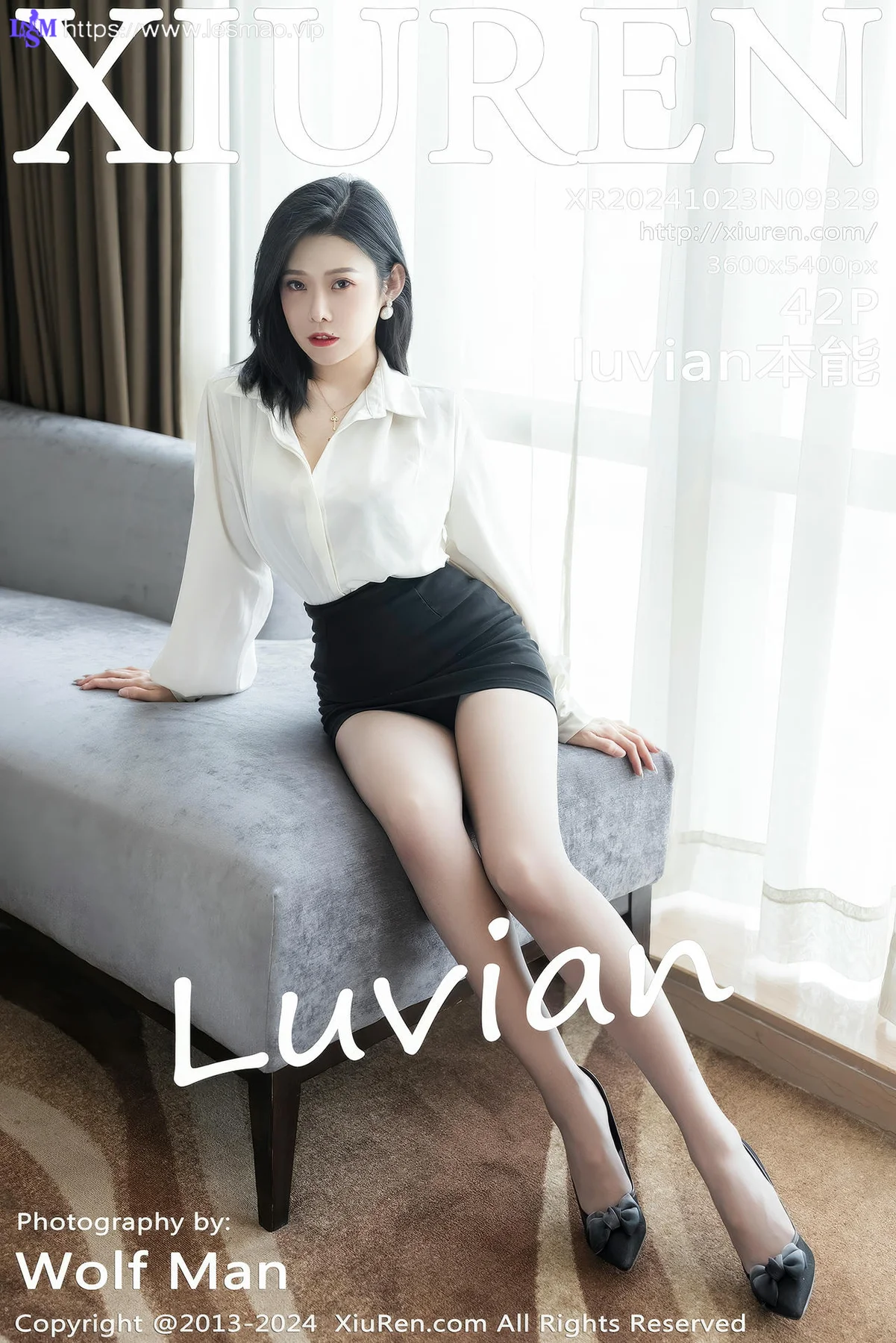 XiuRen 秀人 No.9329 luvian本能 气质美女ol短裙 - 43