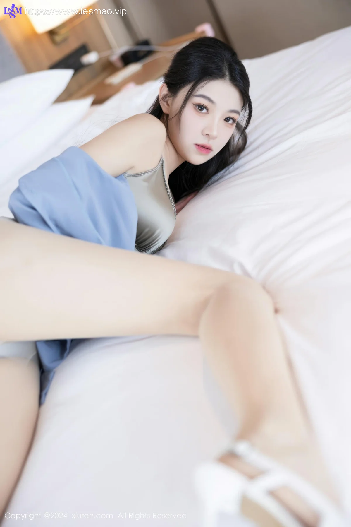 XiuRen 秀人 No.9333 初梦瑶 灰色内衣私房写真 - 65