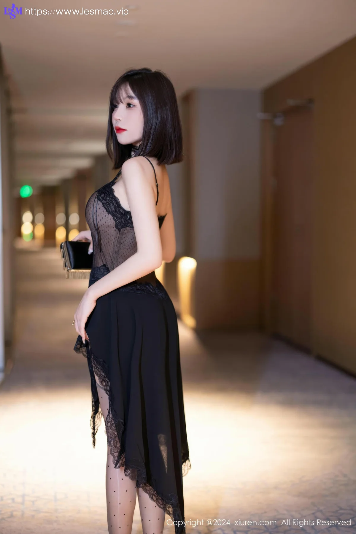 XiuRen 秀人 No.9339 徐莉芝Booty 网格连体衣诱惑 - 11