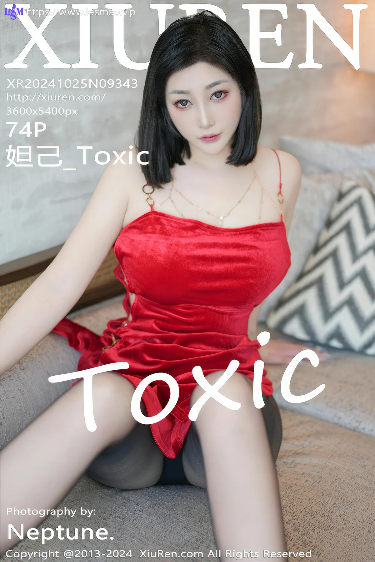 XiuRen 秀人 No.9343 妲己Toxic 情趣乳贴链条文胸 - 75