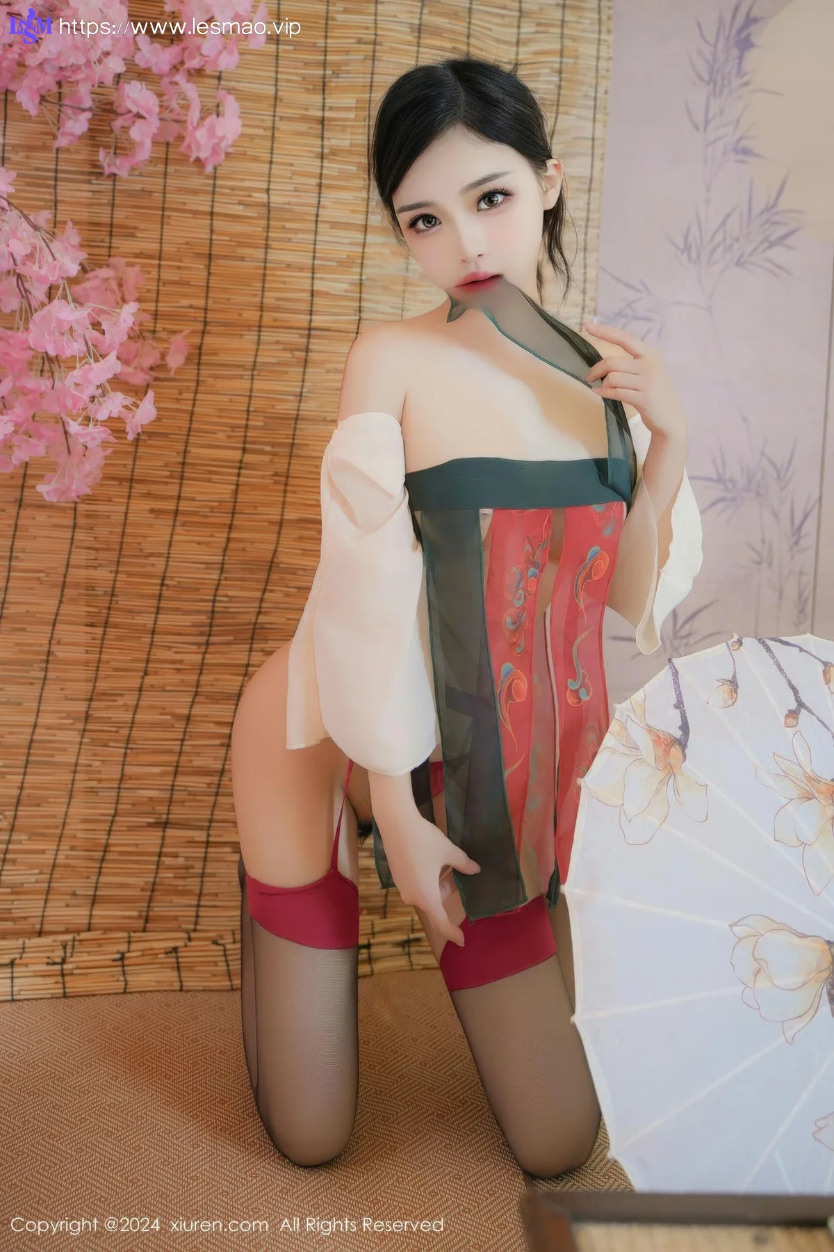 XiuRen 秀人 No.9351 妙可可Cheese 古典制服香肩 - 12