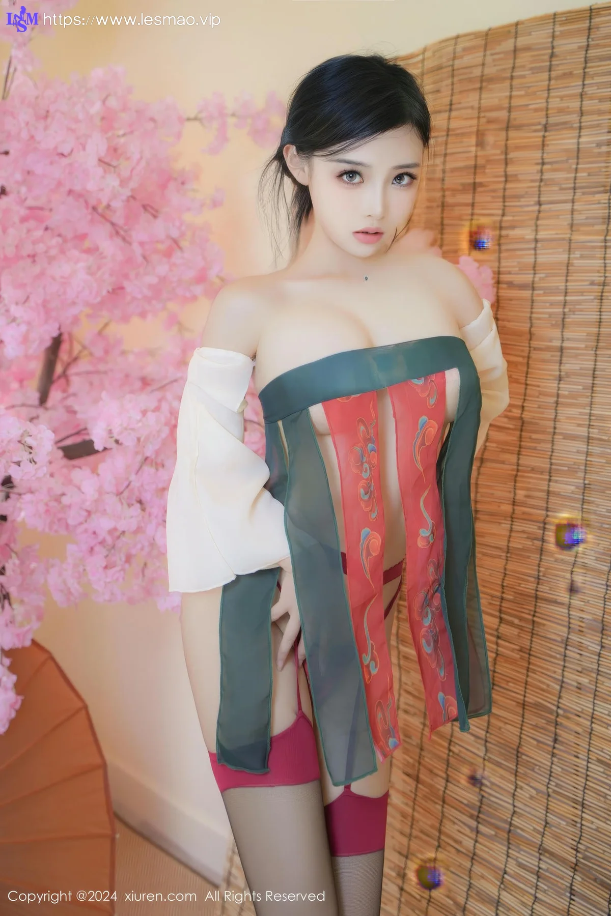 XiuRen 秀人 No.9351 妙可可Cheese 古典制服香肩 - 56