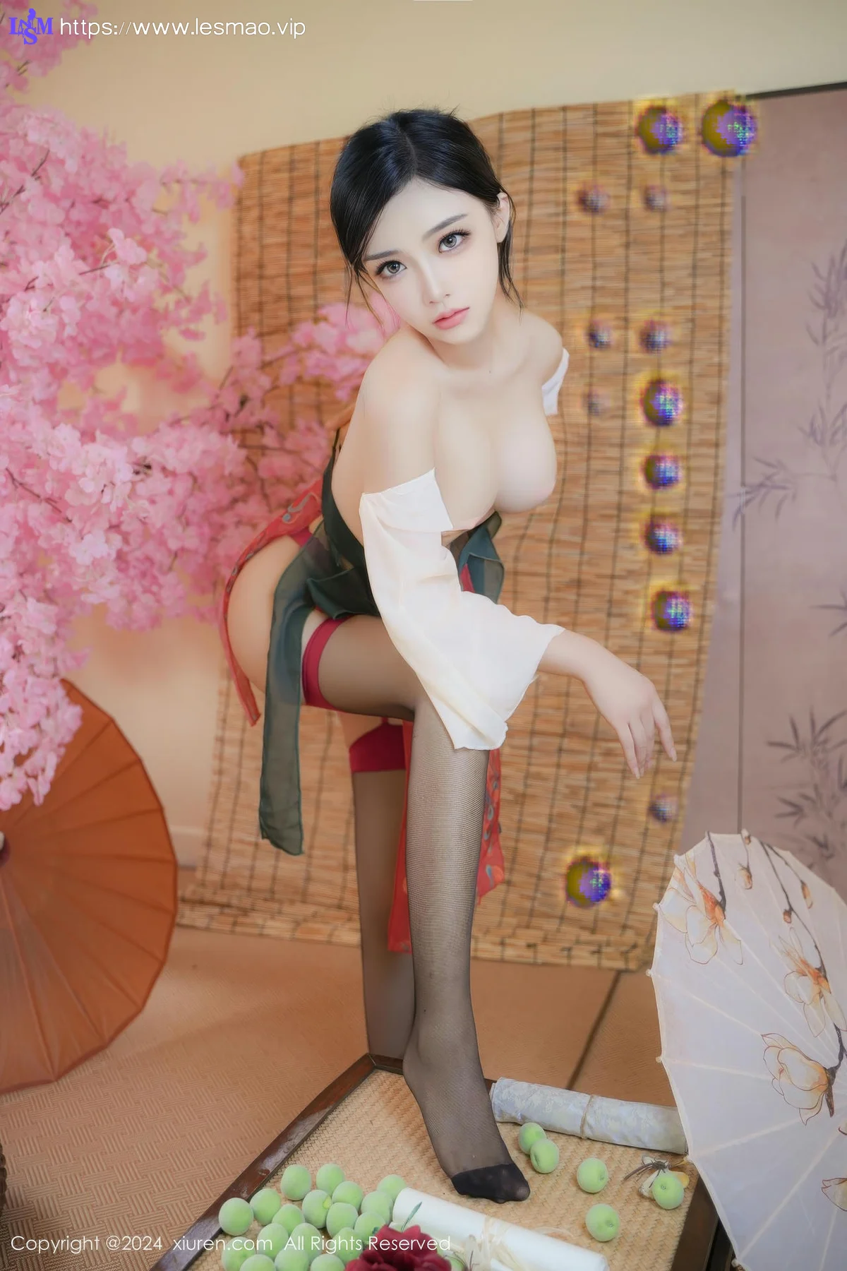 XiuRen 秀人 No.9351 妙可可Cheese 古典制服香肩 - 60