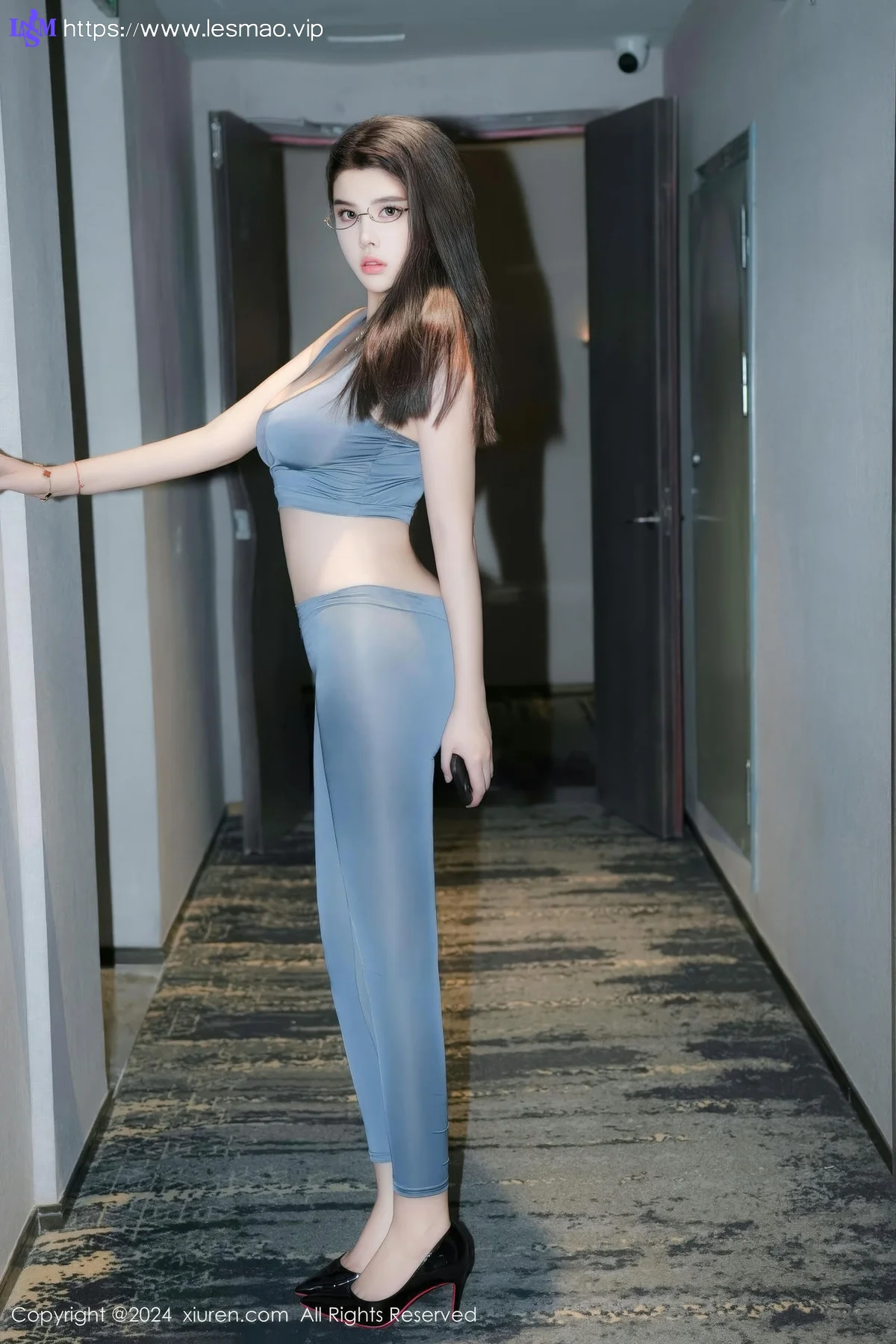 XiuRen 秀人 No.9357 樱桃小犊子 浴室 湿身翘臀 - 43