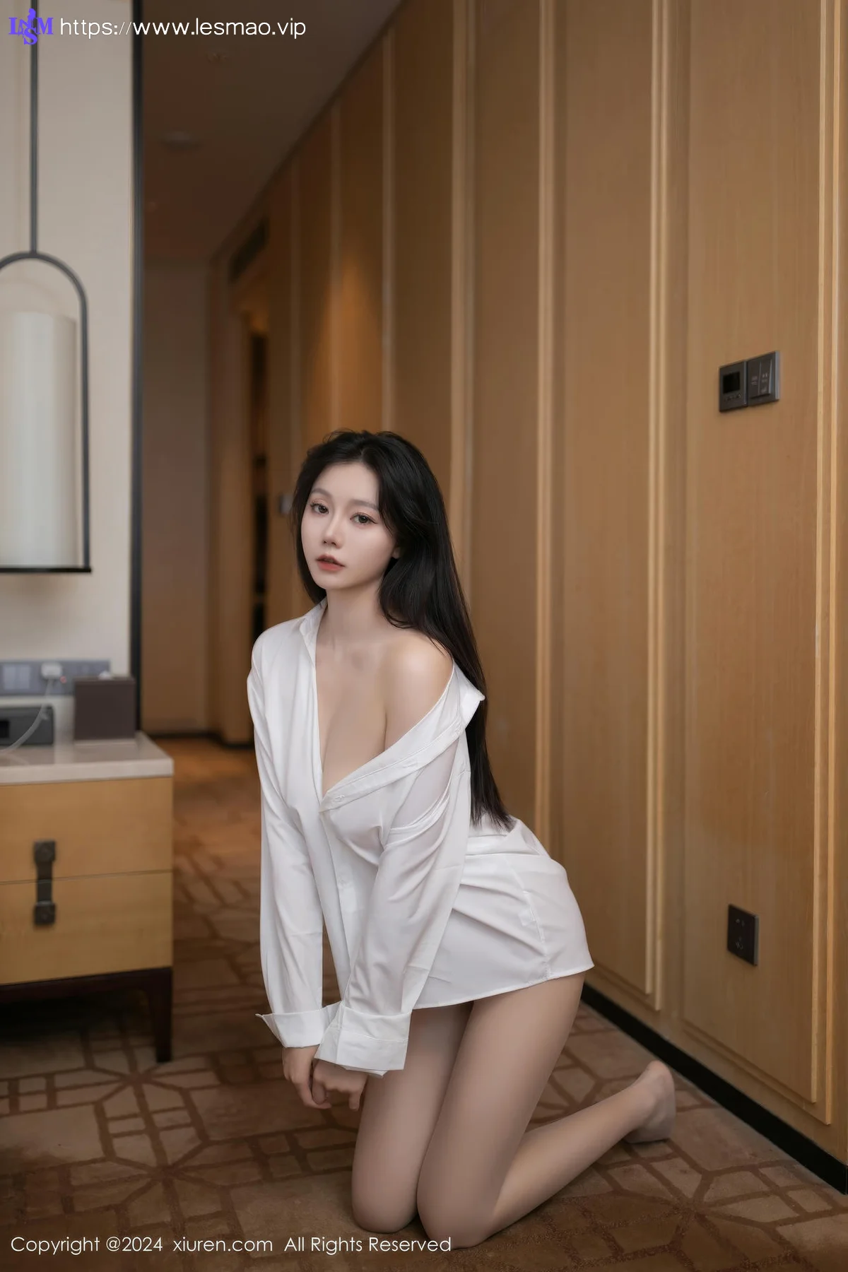 XiuRen 秀人 No.9362 安然anran 女神白衬衫私房 - 46