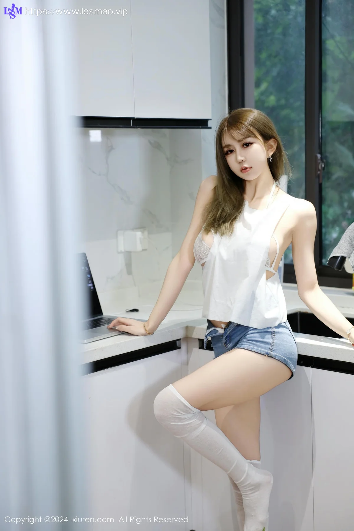 XiuRen 秀人 No.9374 Zoe柚柚 香肩美乳甜心 - 16