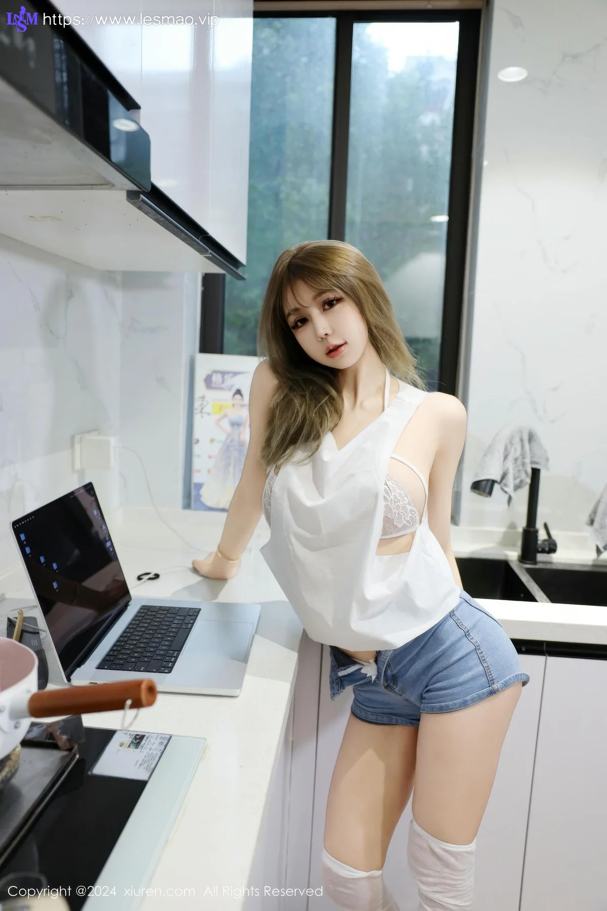 XiuRen 秀人 No.9374 Zoe柚柚 香肩美乳甜心 - 27
