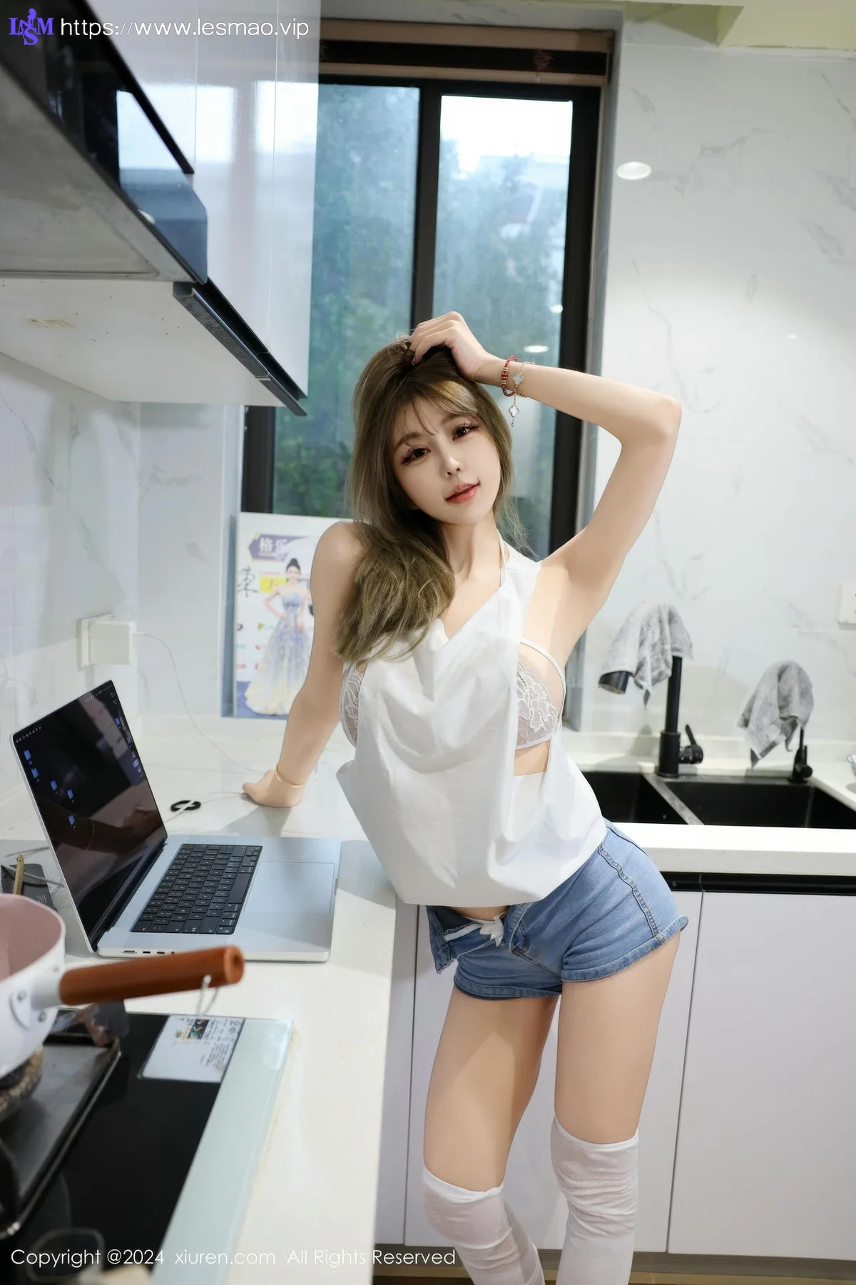 XiuRen 秀人 No.9374 Zoe柚柚 香肩美乳甜心 - 29