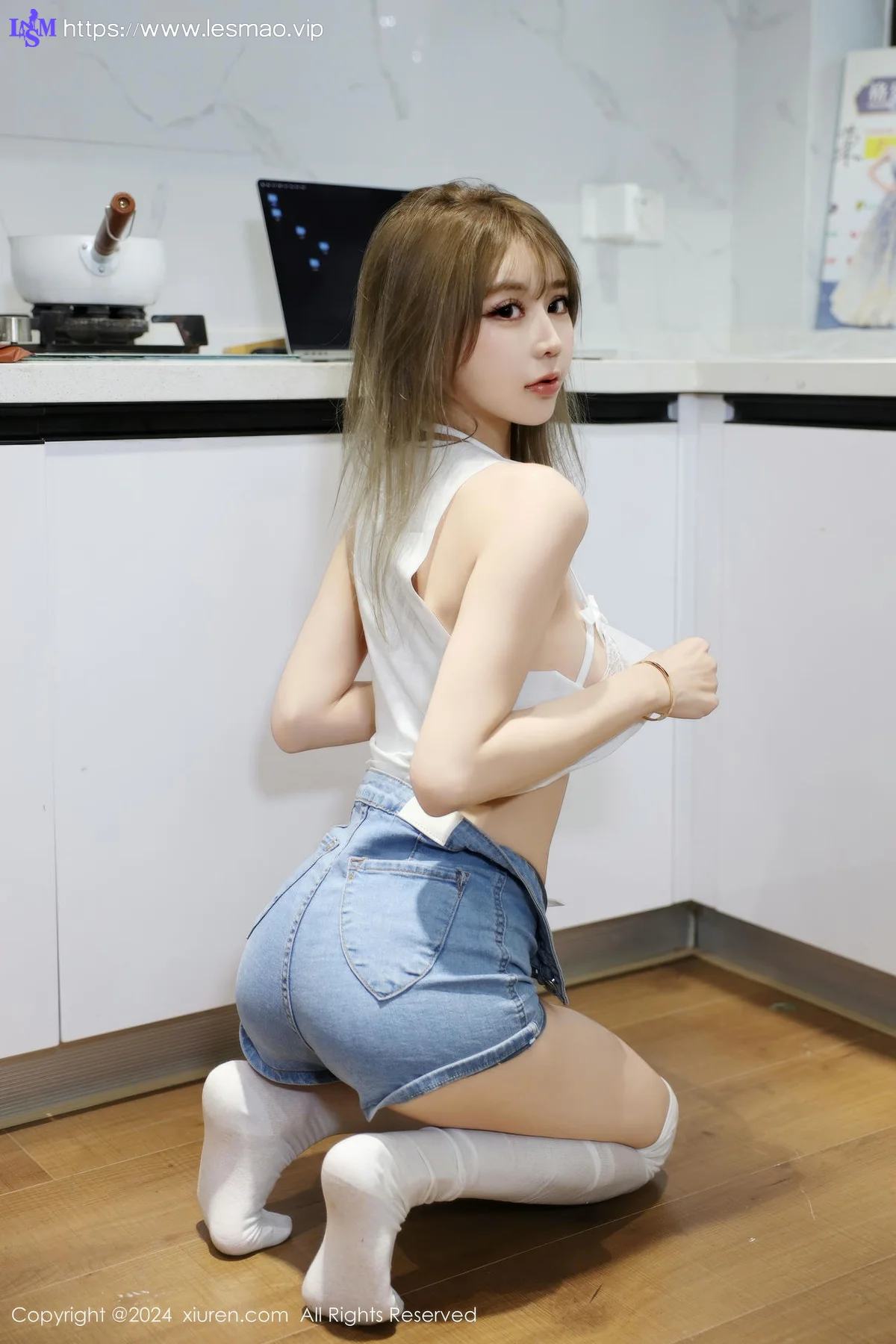 XiuRen 秀人 No.9374 Zoe柚柚 香肩美乳甜心 - 39