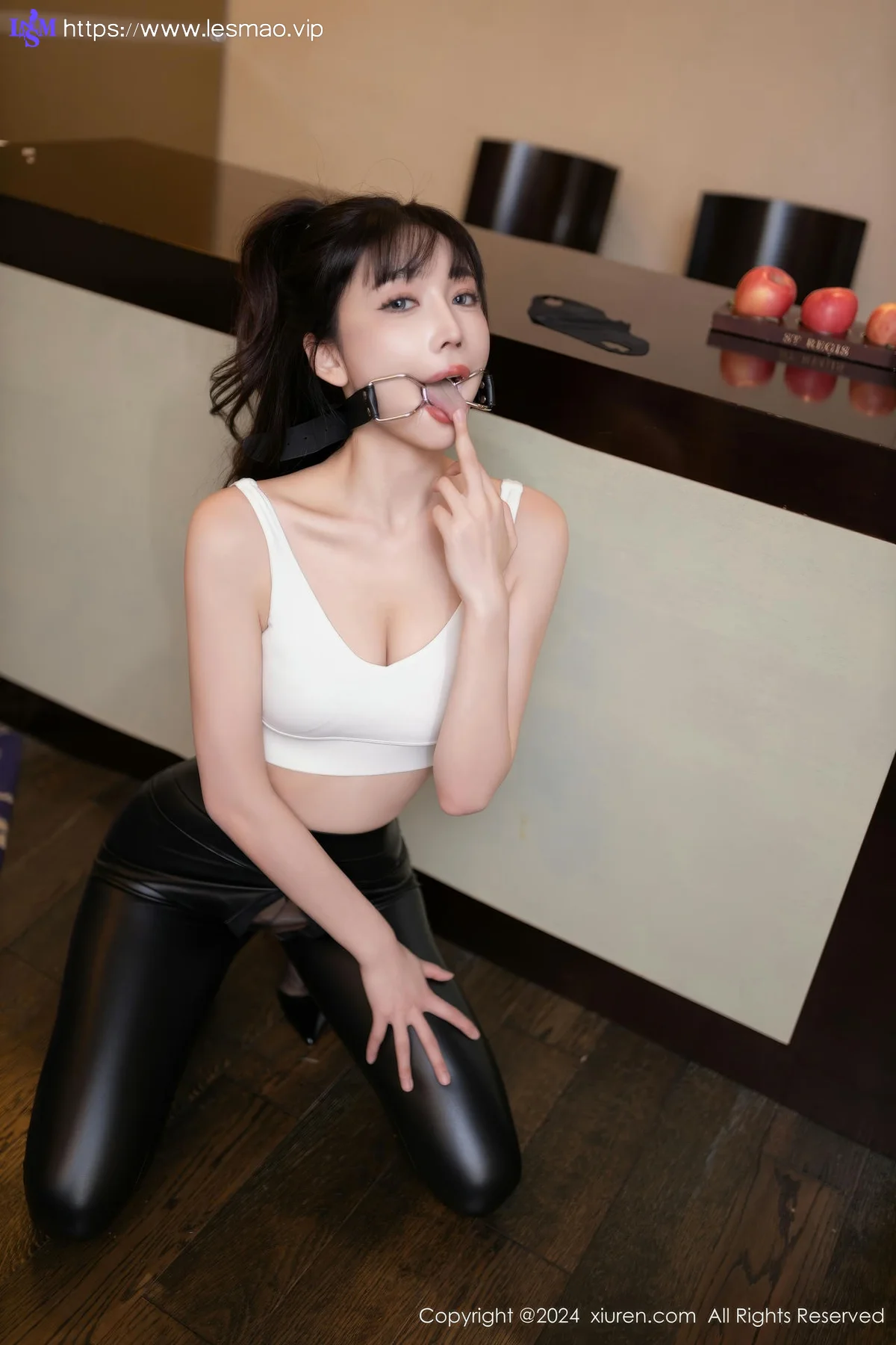 XiuRen 秀人 No.9377 陆萱萱皮裤捆绑诱惑写真 - 28