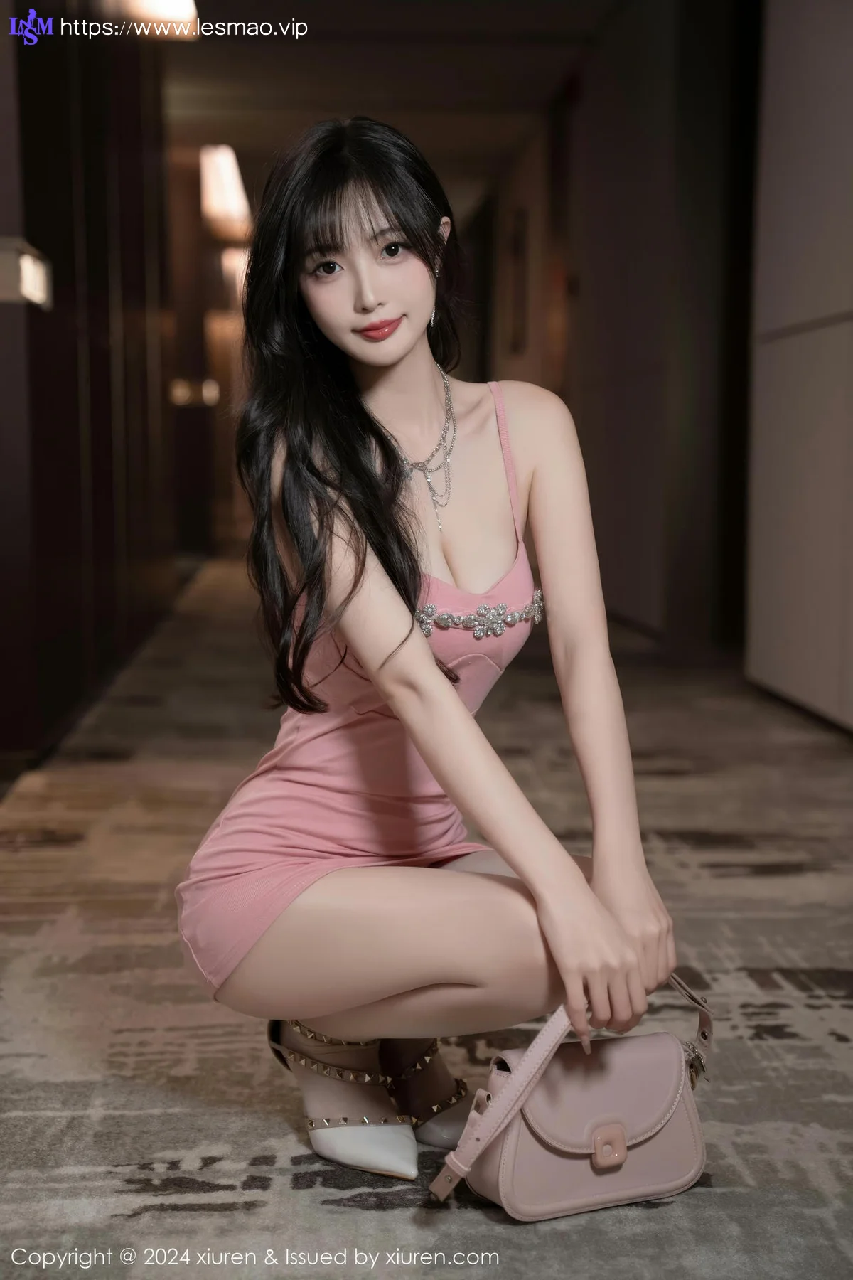 XiuRen 秀人 No.9380 林星阑 粉嫩礼裙小猫咪 - 24