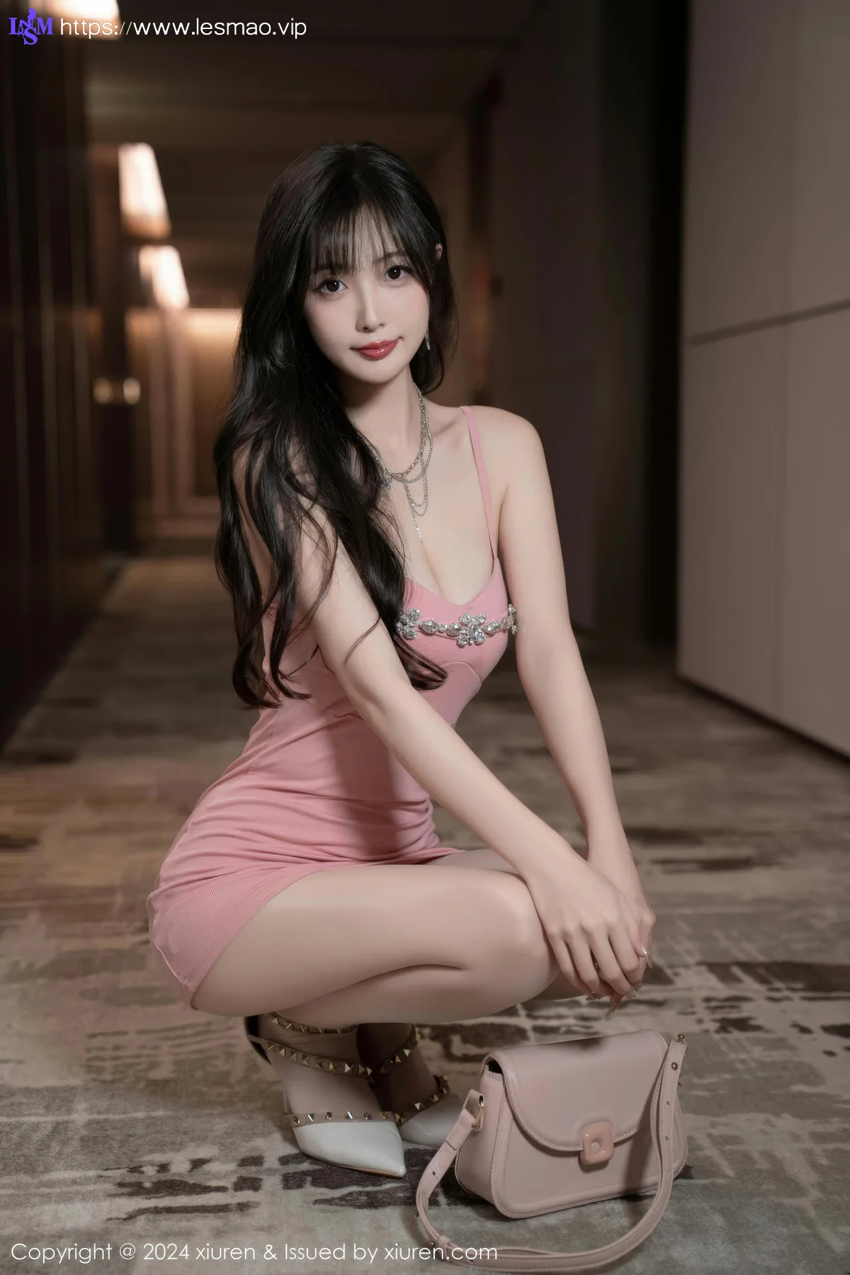 XiuRen 秀人 No.9380 林星阑 粉嫩礼裙小猫咪 - 26