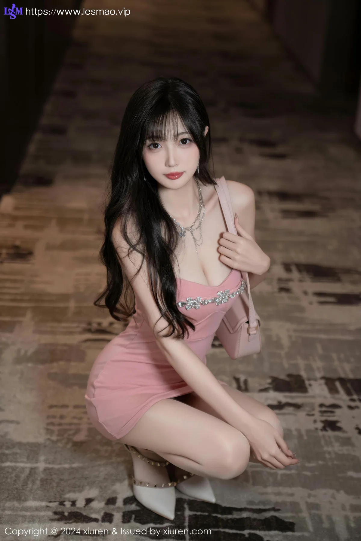 XiuRen 秀人 No.9380 林星阑 粉嫩礼裙小猫咪 - 32