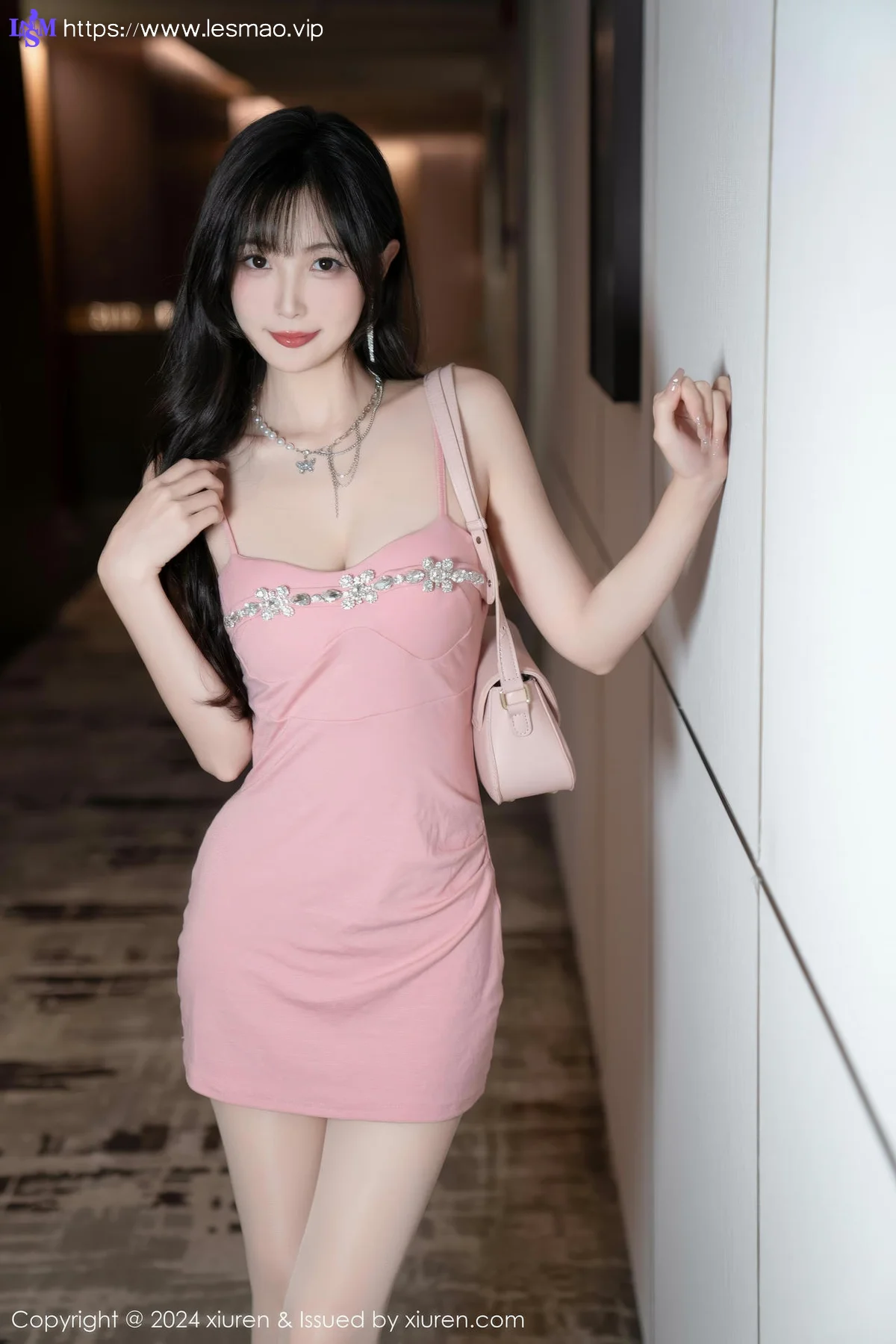XiuRen 秀人 No.9380 林星阑 粉嫩礼裙小猫咪 - 33