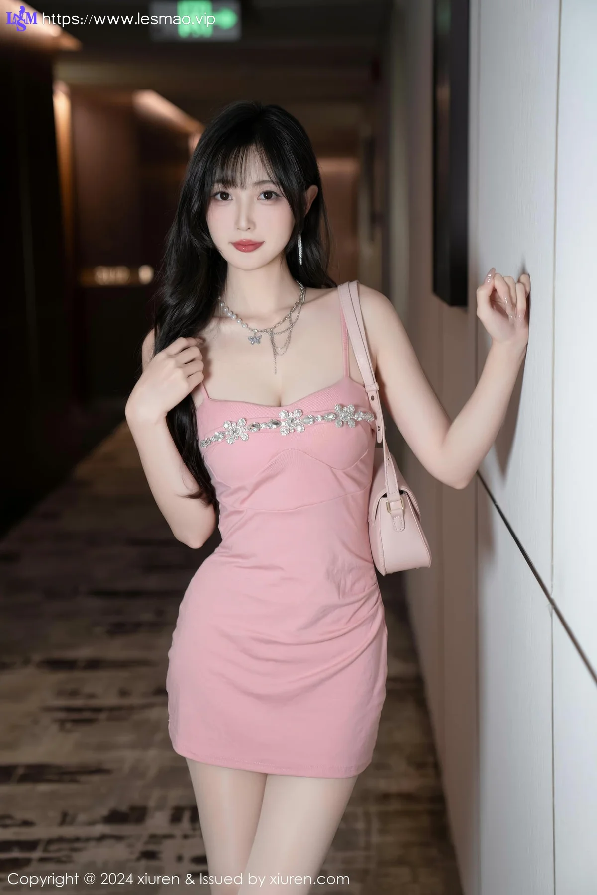 XiuRen 秀人 No.9380 林星阑 粉嫩礼裙小猫咪 - 34