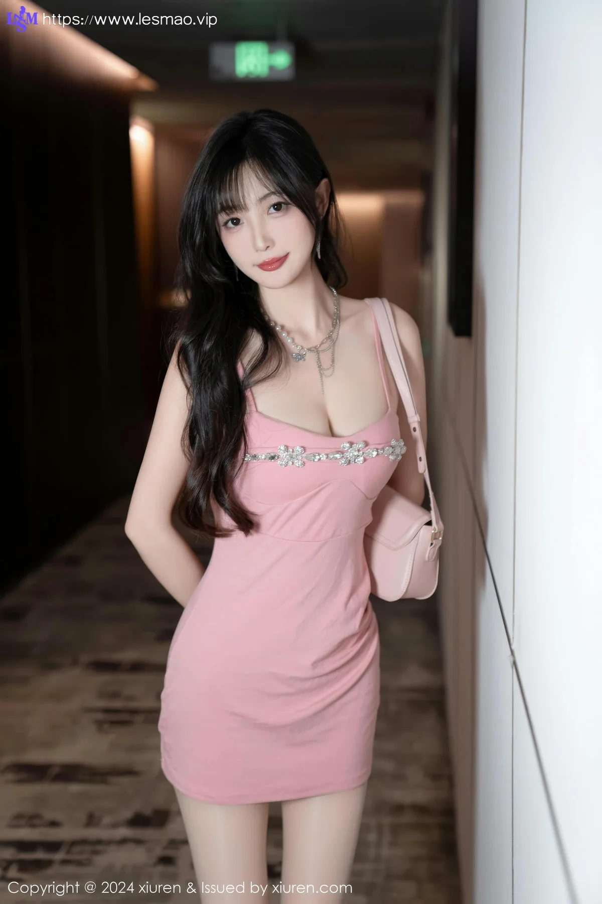 XiuRen 秀人 No.9380 林星阑 粉嫩礼裙小猫咪 - 35