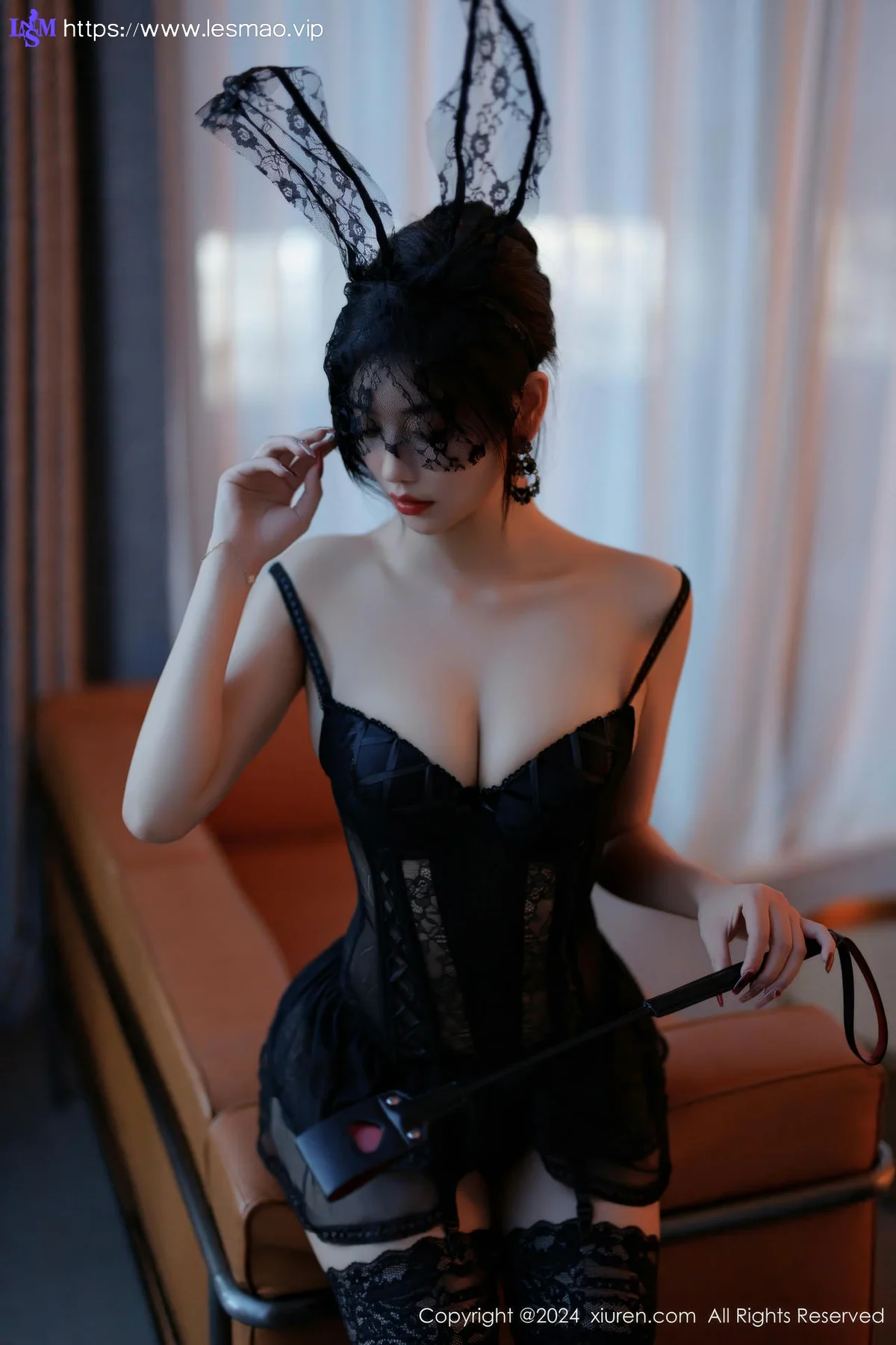 XiuRen 秀人 No.9384 杨晨晨Yome 蕾丝兔女郎 - 61