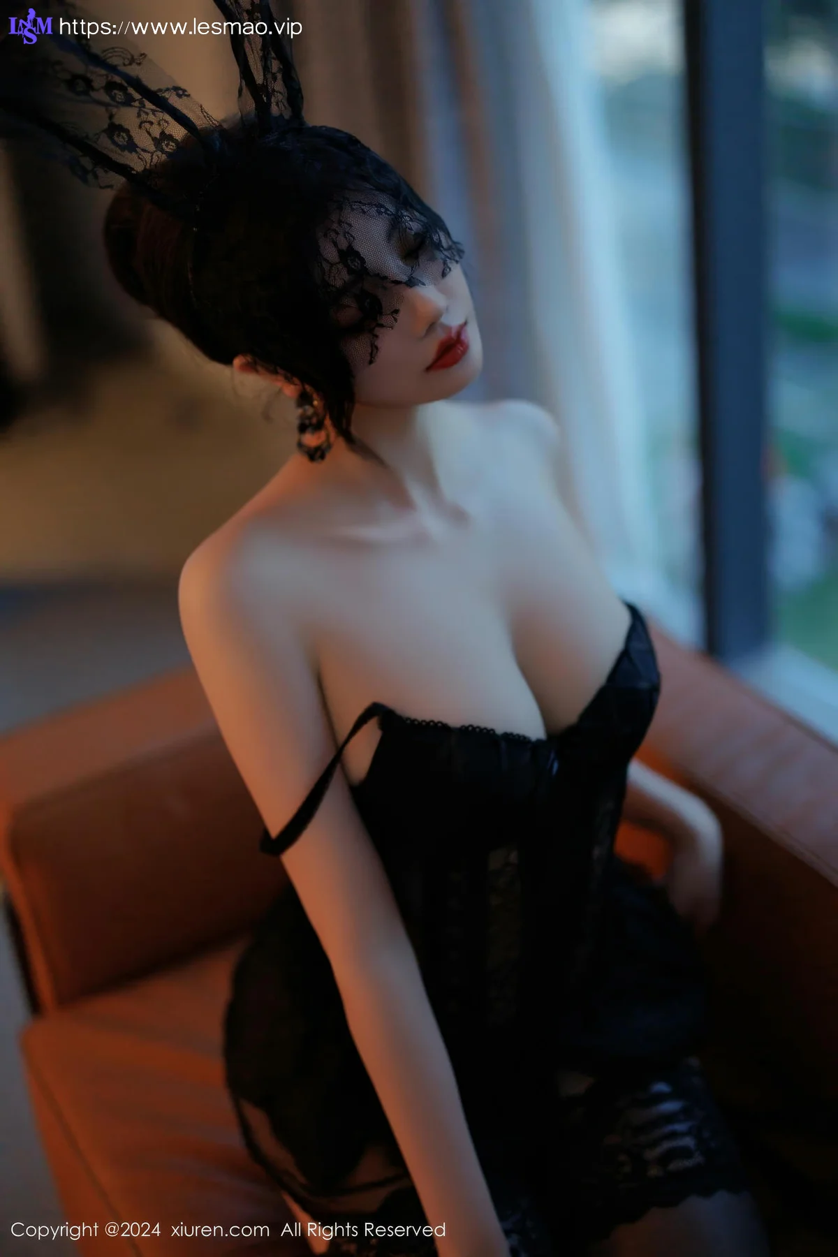 XiuRen 秀人 No.9384 杨晨晨Yome 蕾丝兔女郎 - 67