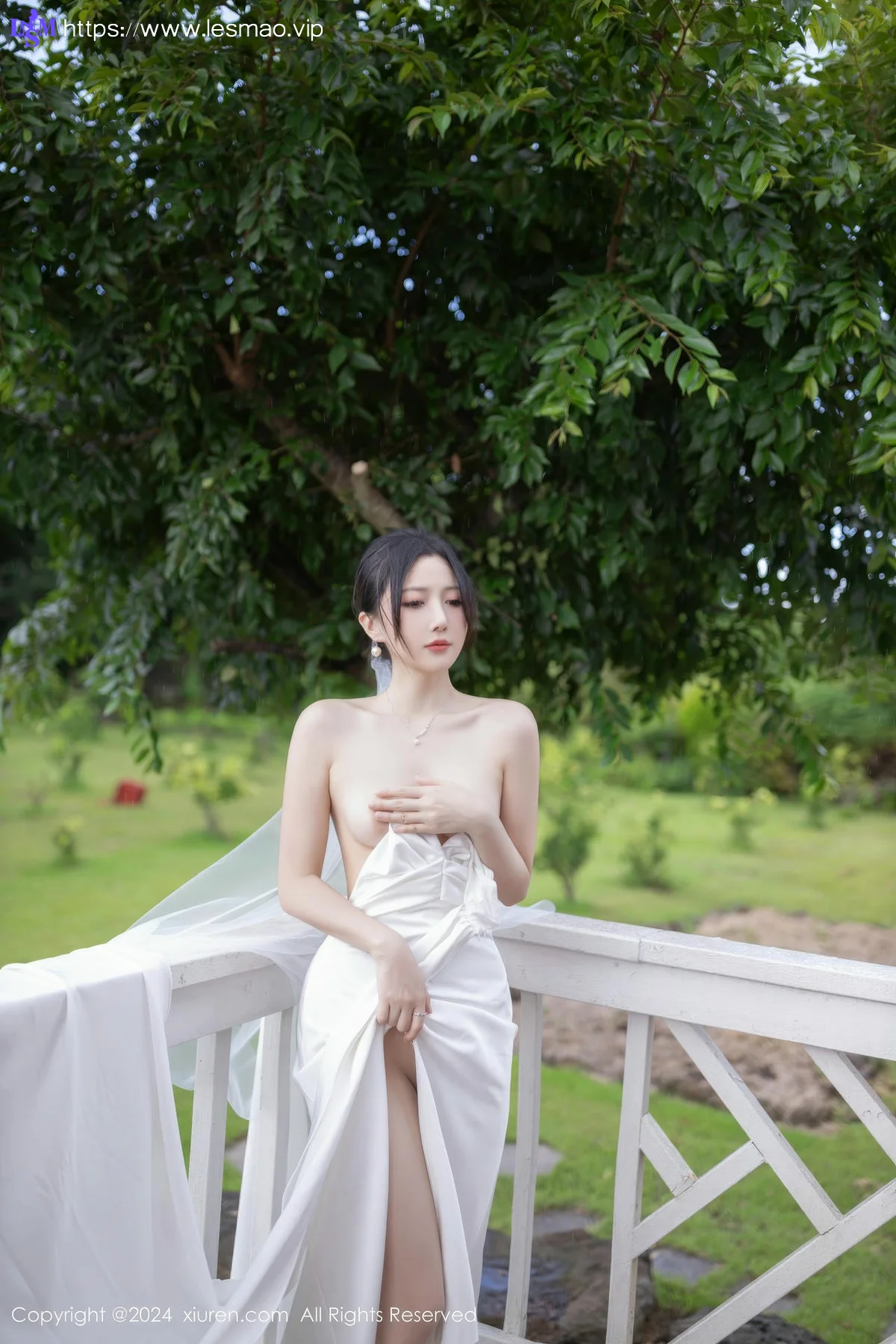 XiuRen 秀人 No.9387 鱼子酱Fish 妩媚新娘白纱 - 40