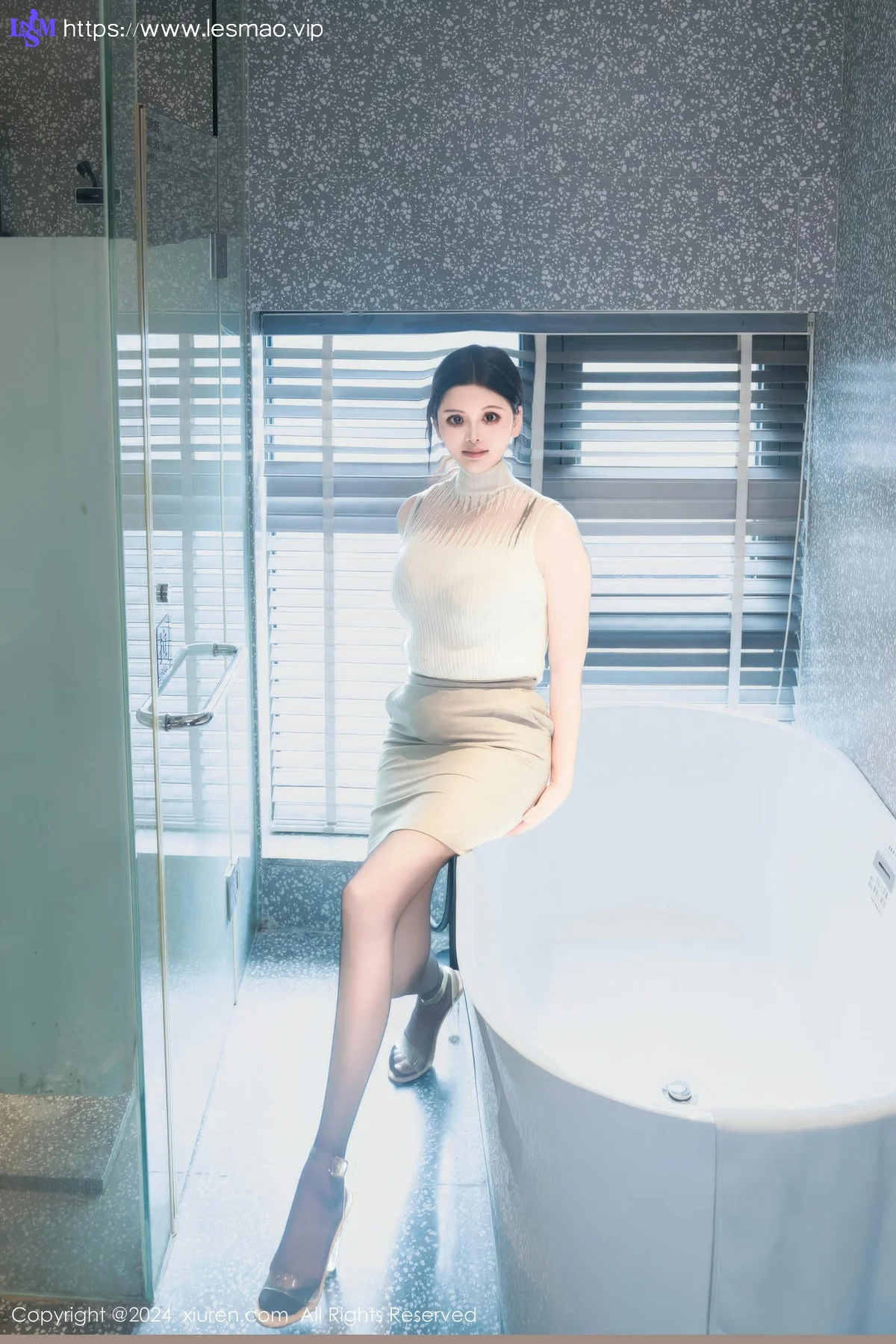 XiuRen 秀人 No.9394 陈三穗 大眼睛美女爆乳乳贴 - 31