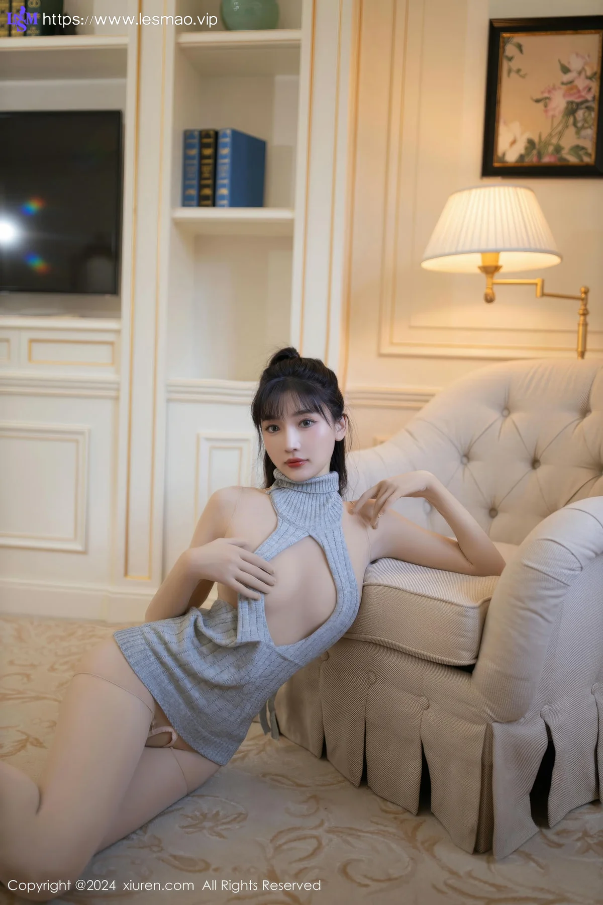 XiuRen 秀人 No.9413 陆萱萱肉色连体衣 - 15