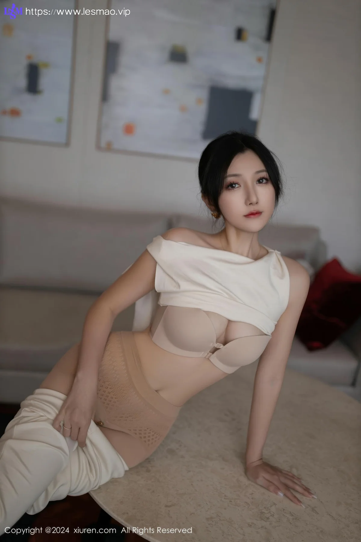 XiuRen 秀人 No.9457 鱼子酱Fish 肉色丝袜 - 27