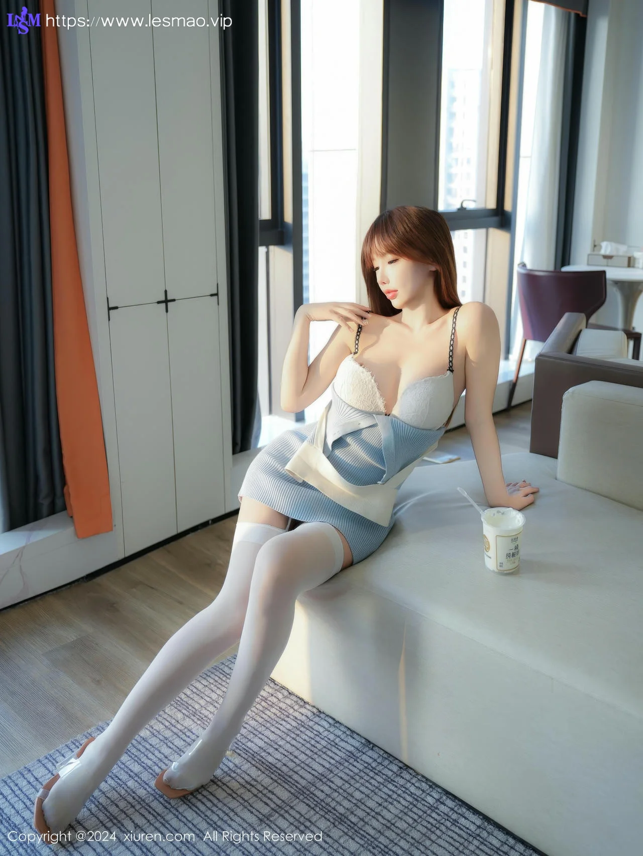 XiuRen 秀人 No.9458 李金金 白丝奶油气质美女 - 25