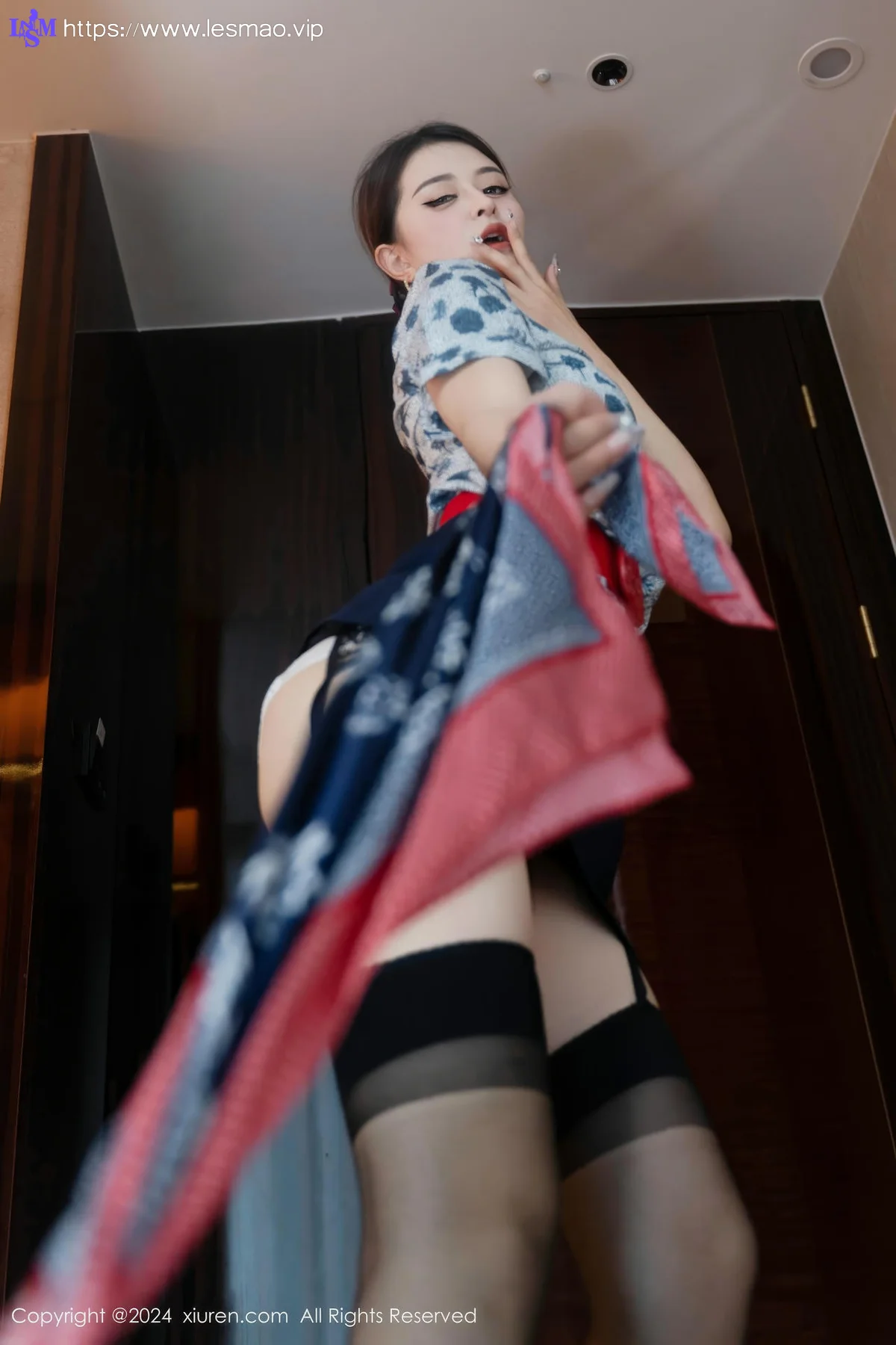 XiuRen 秀人 No.9459 灿宝 空姐制服翘臀诱惑 - 53