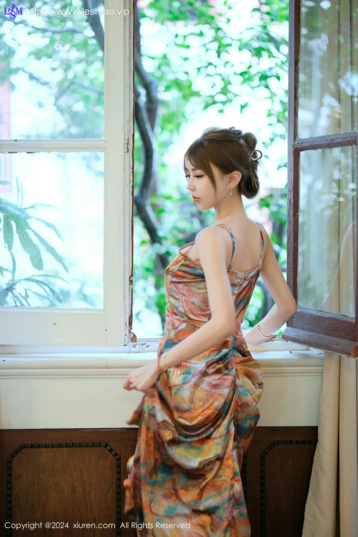 XiuRen 秀人 No.9465 Zoe柚柚 美胸爆乳裙 - 16