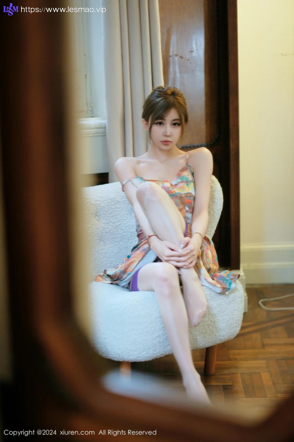 XiuRen 秀人 No.9465 Zoe柚柚 美胸爆乳裙 - 31