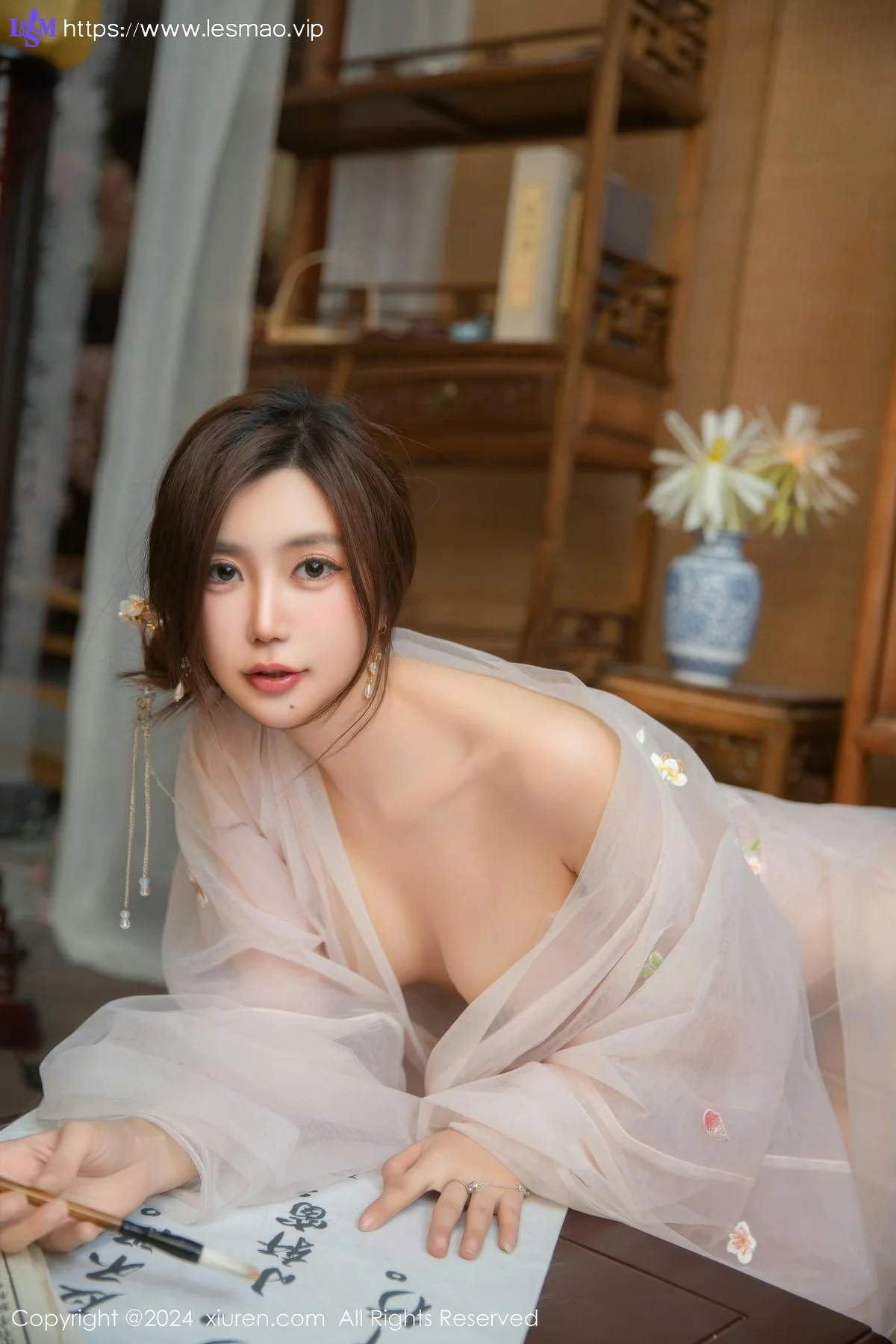 XiuRen 秀人 No.9475 绮里嘉ula 透视玉体古装 - 35